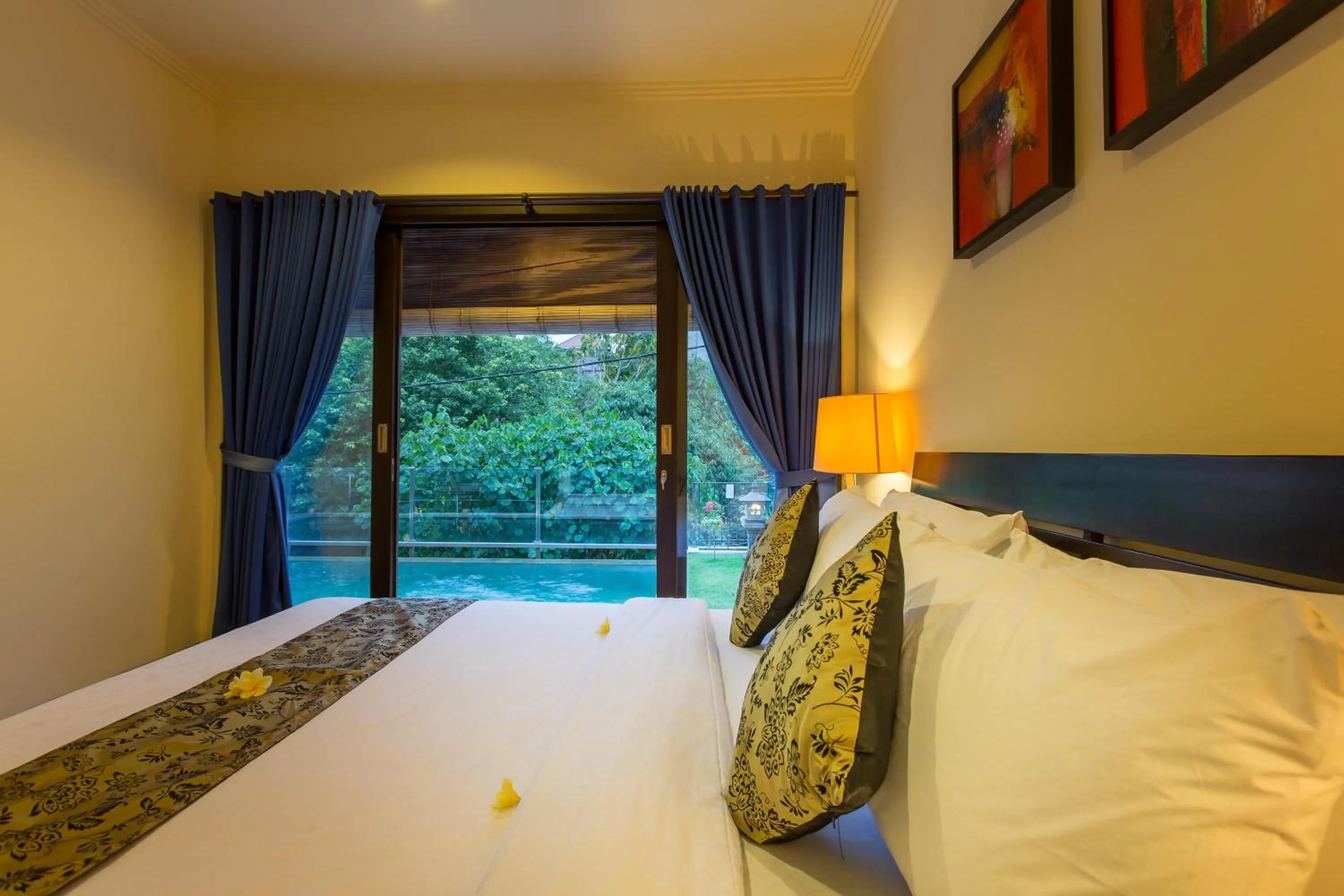 Bed in The Reika Villas by Nagisa Bali