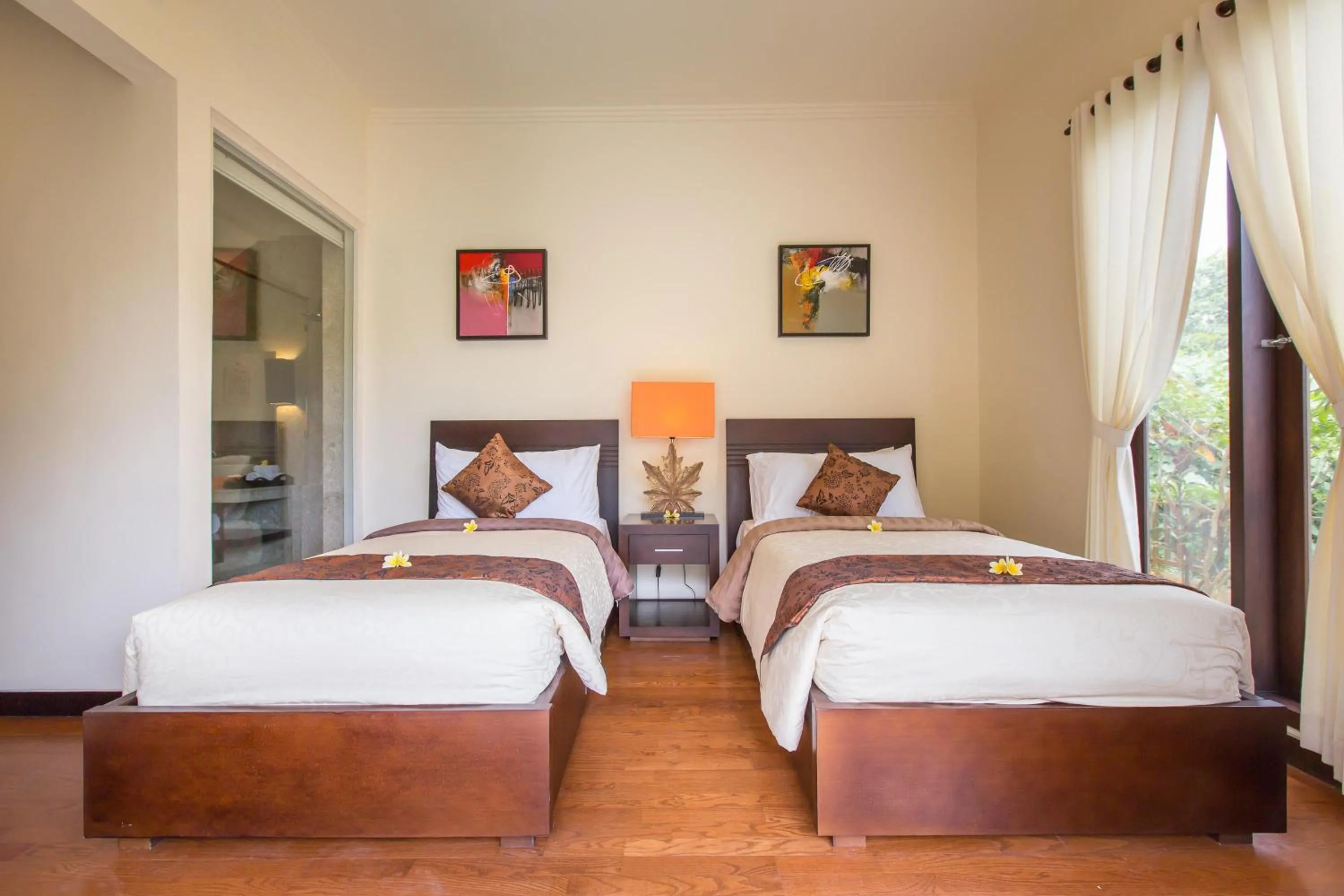 Photo of the whole room, Bed in The Reika Villas by Nagisa Bali