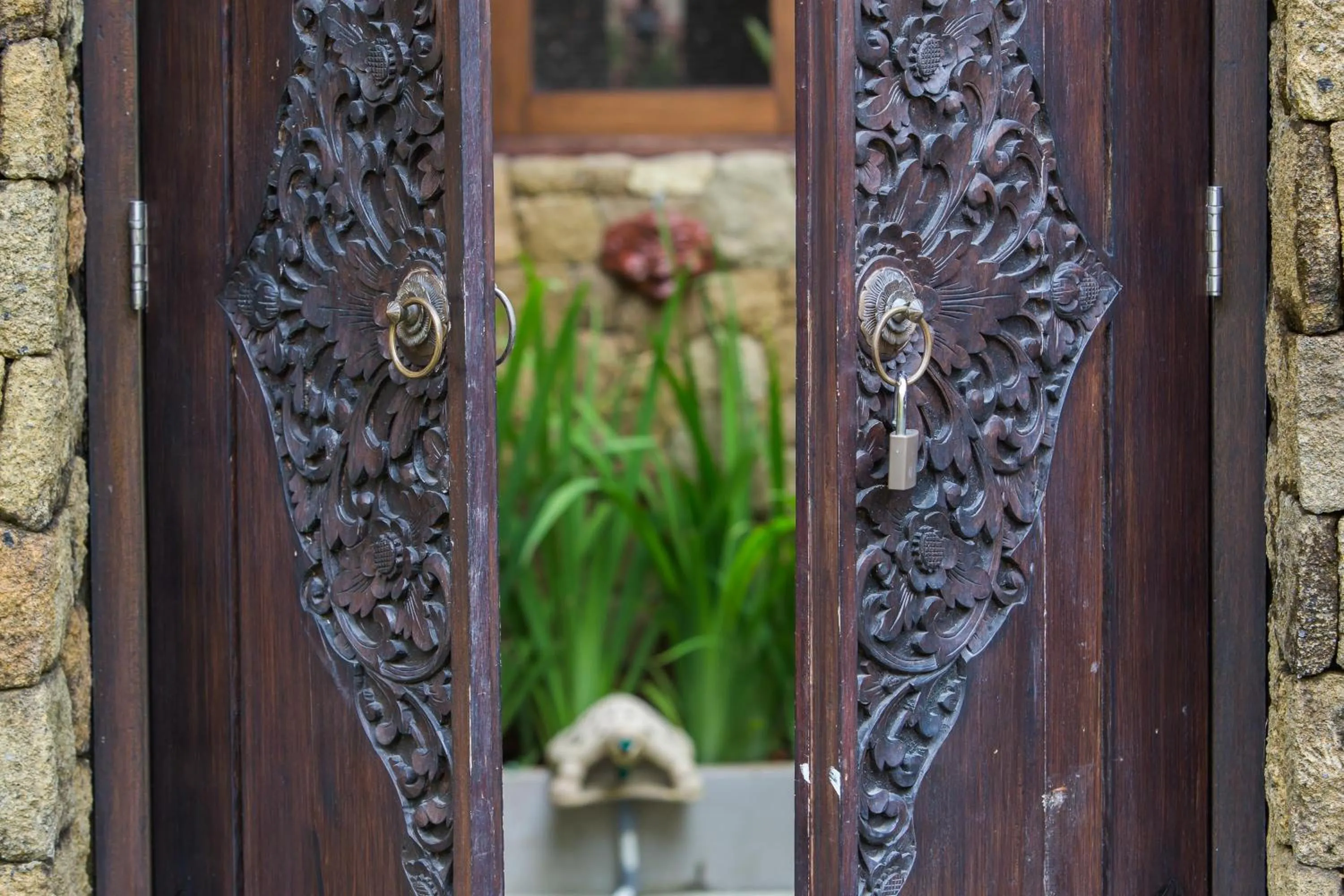 Facade/entrance in The Reika Villas by Nagisa Bali