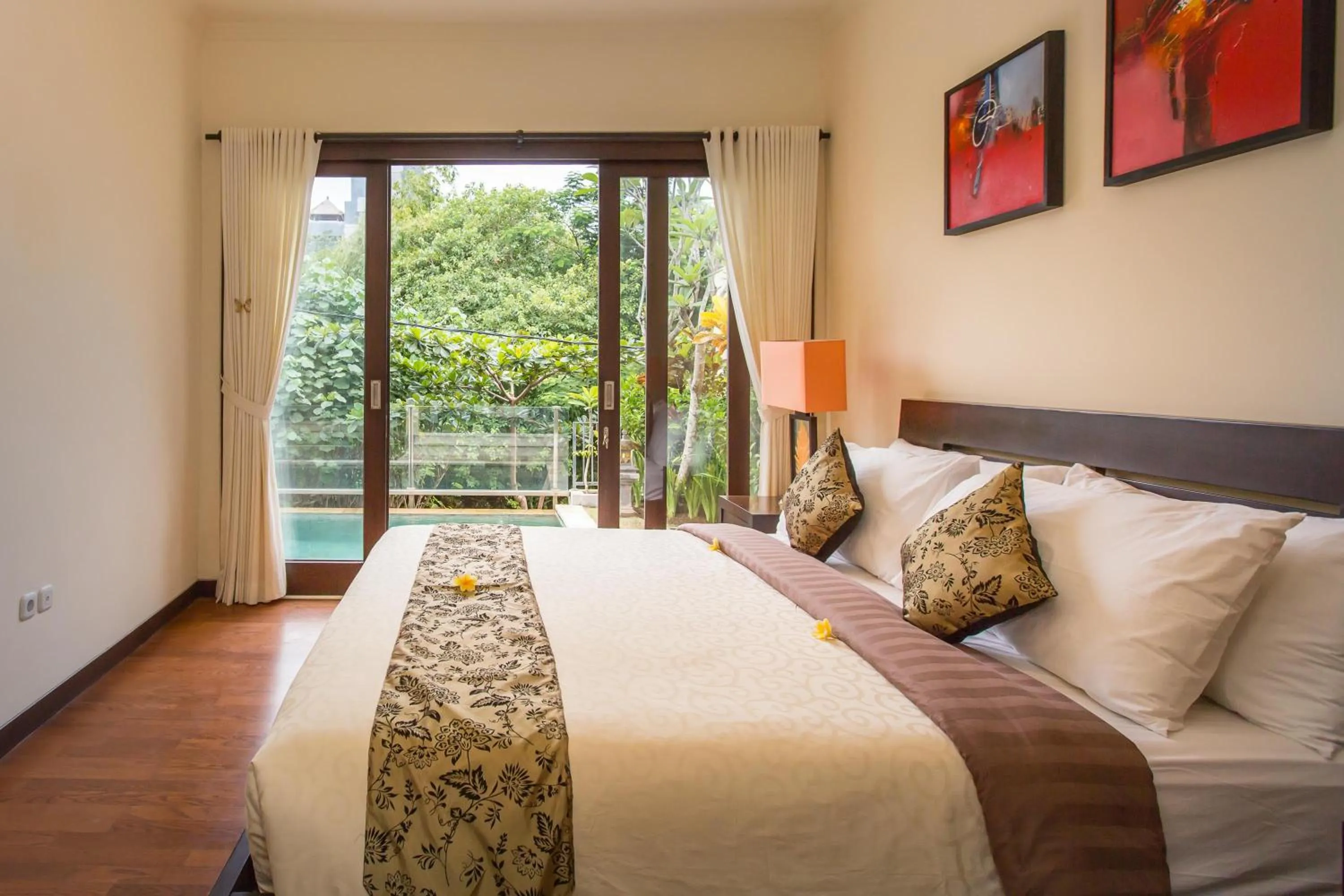 Bedroom, Bed in The Reika Villas by Nagisa Bali