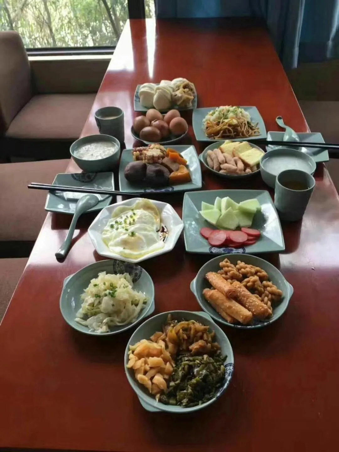 Breakfast in Bo Ai International Hotel Shanghai Pudong Airport Branch-Provide shuttle services to Pudong Airport and Disneyland