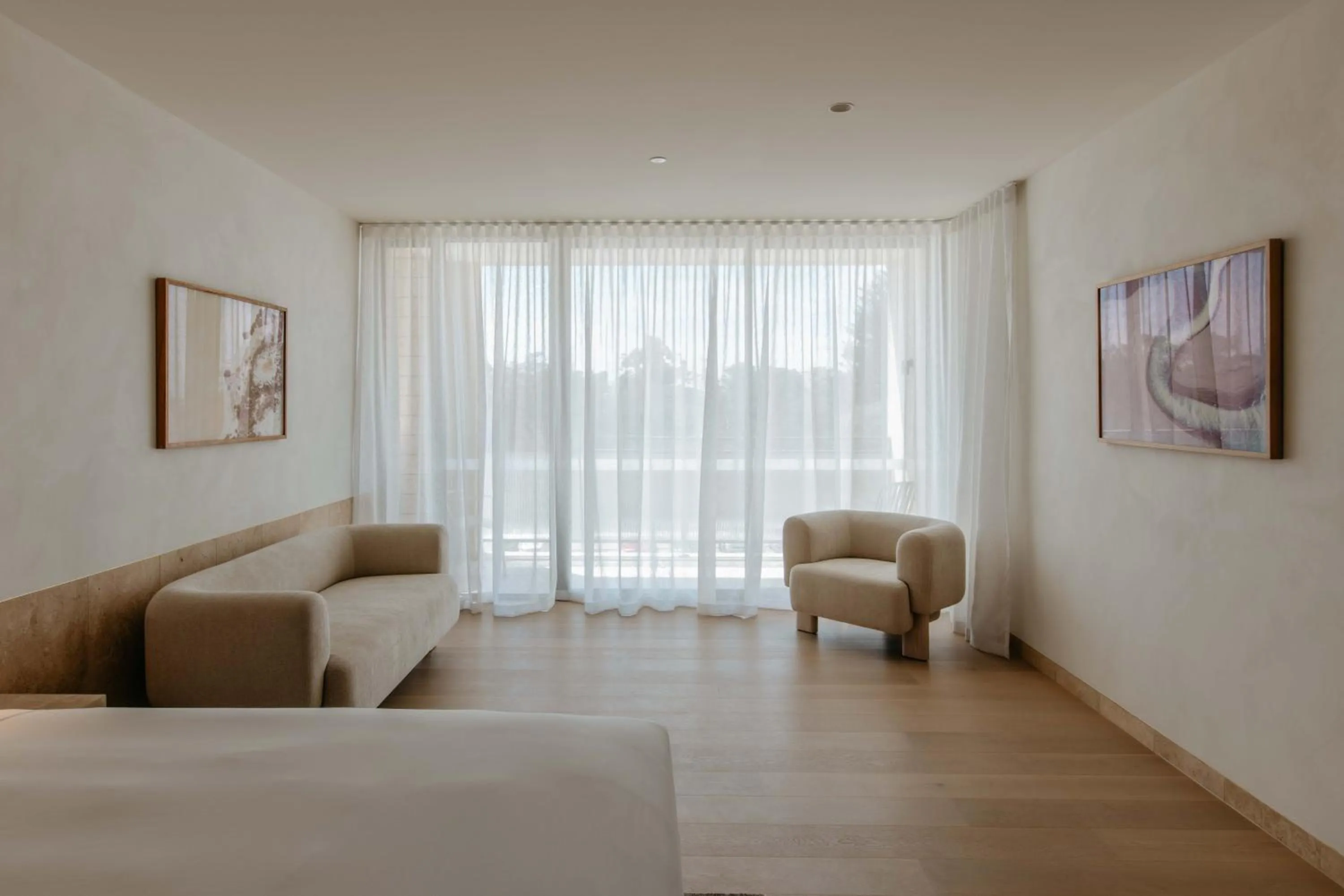 Bed in Hotel Sorrento