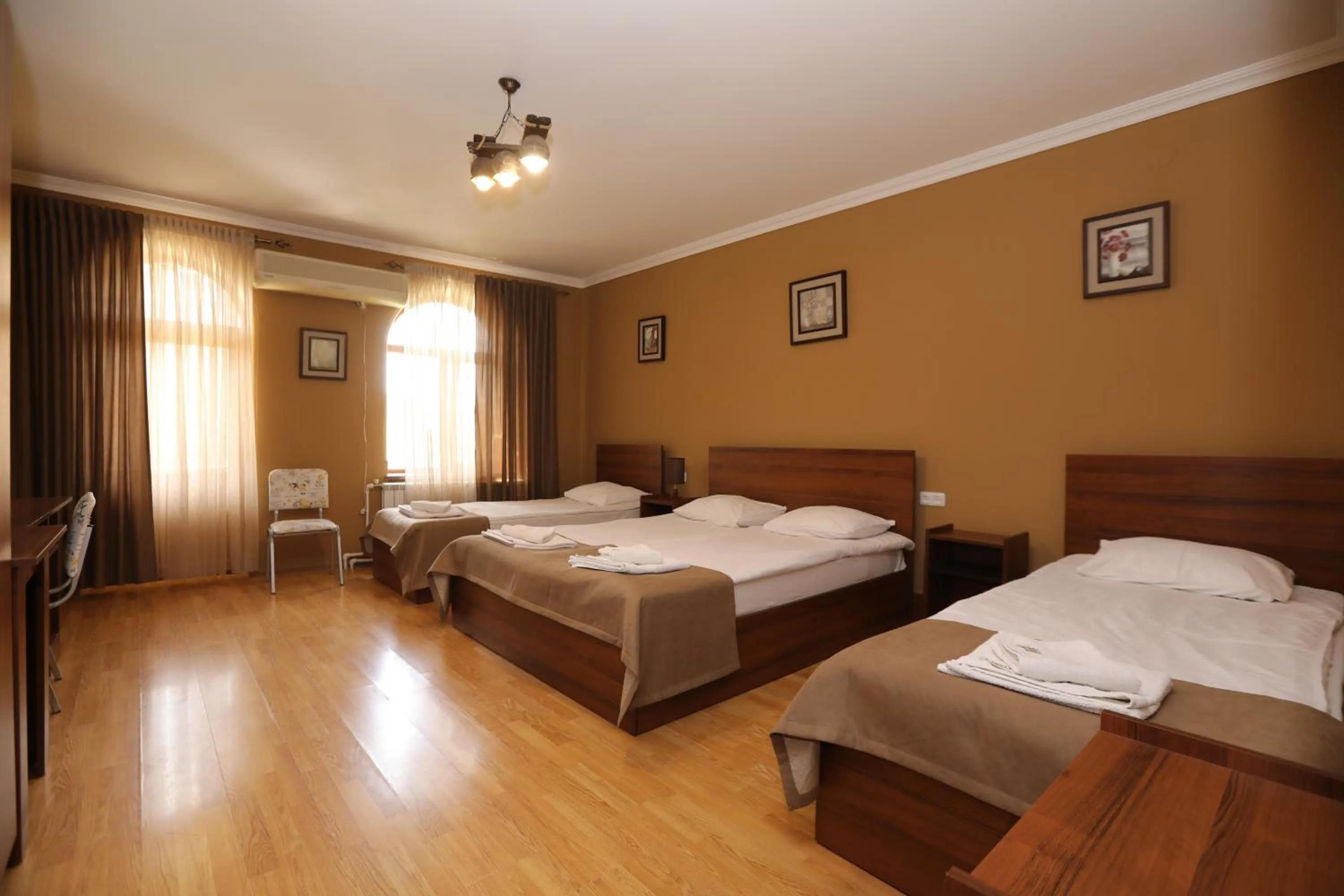 Photo of the whole room, Bed in Popock Baghramyan