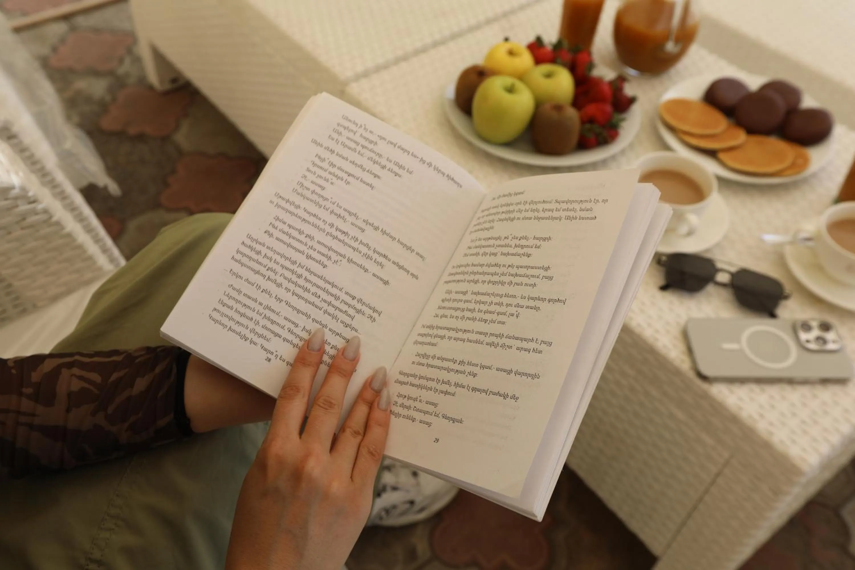 Food and drinks in Popock Baghramyan