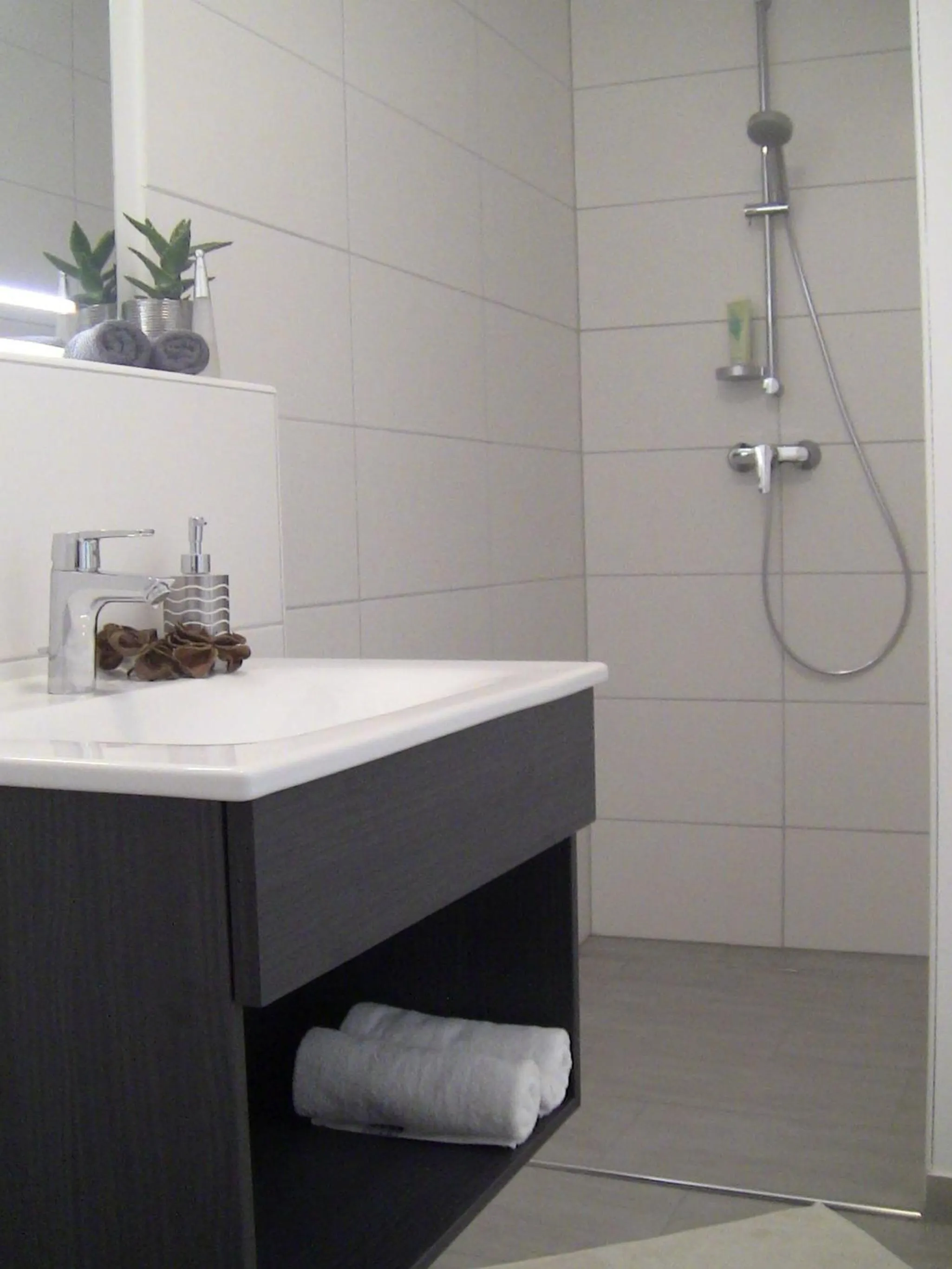 Shower in Maiers Hotel Parsberg