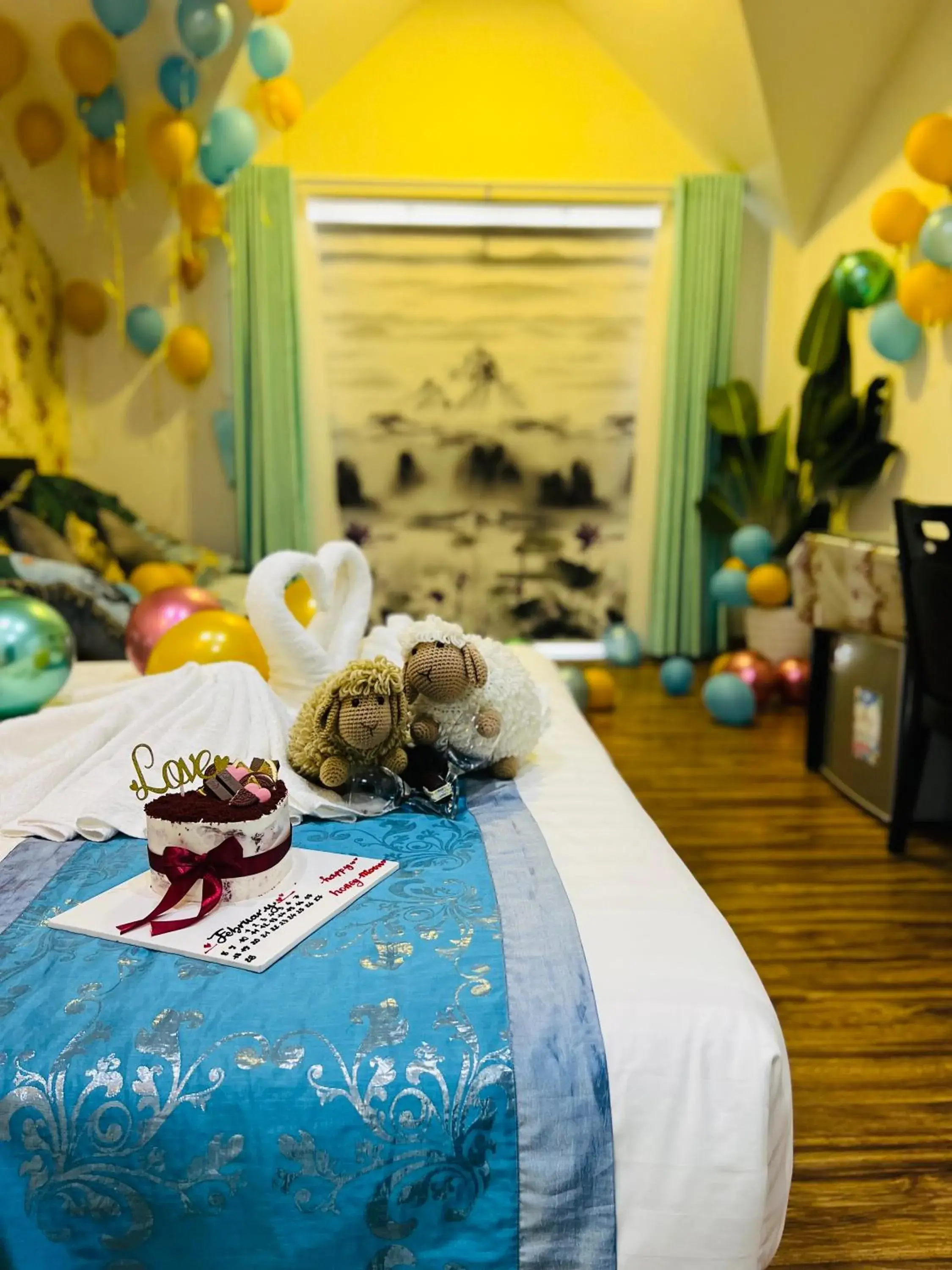 King Room with Balcony in Dalat Eco Hotel King Room with Balcony in Dalat Eco Hotel