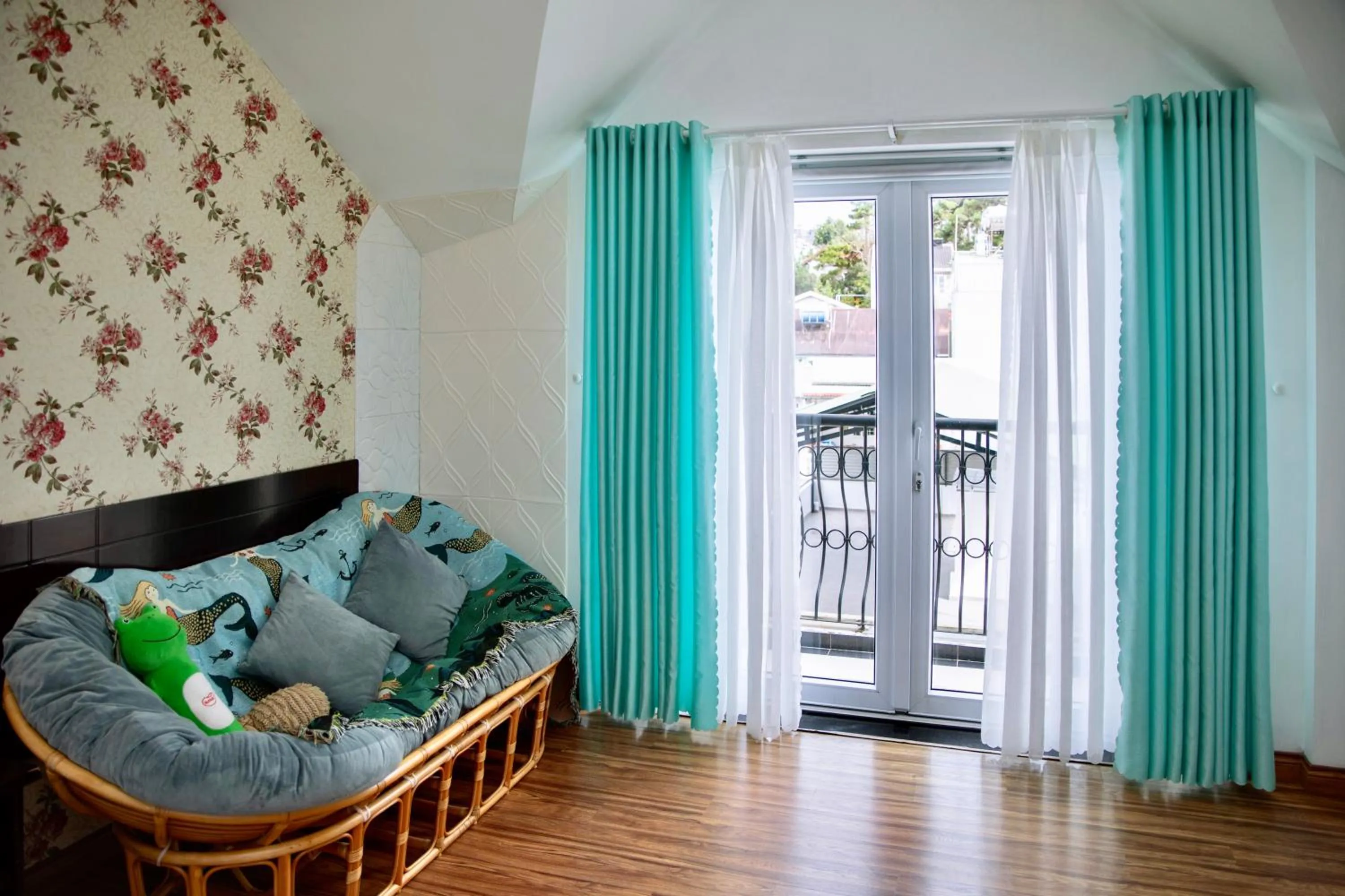 Bed in Dalat Eco Hotel