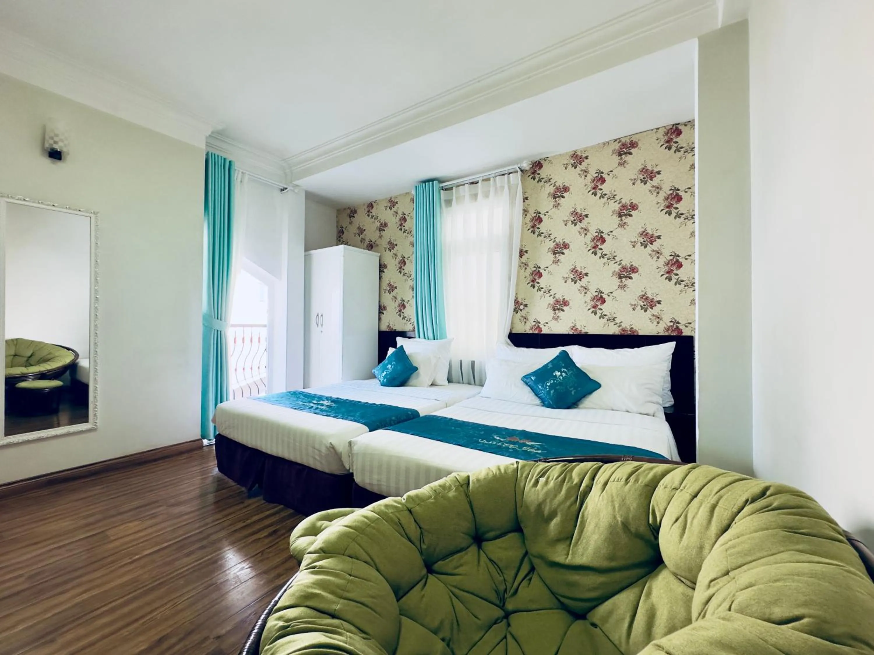 Bed in Dalat Eco Hotel