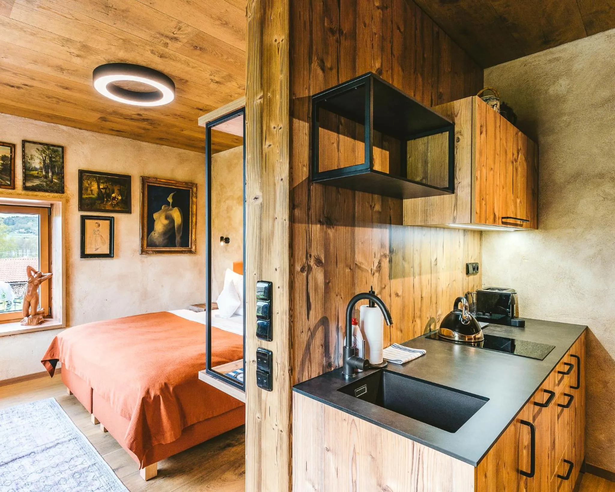 Bed in Aparthotel & Wellness Knížecí cesta