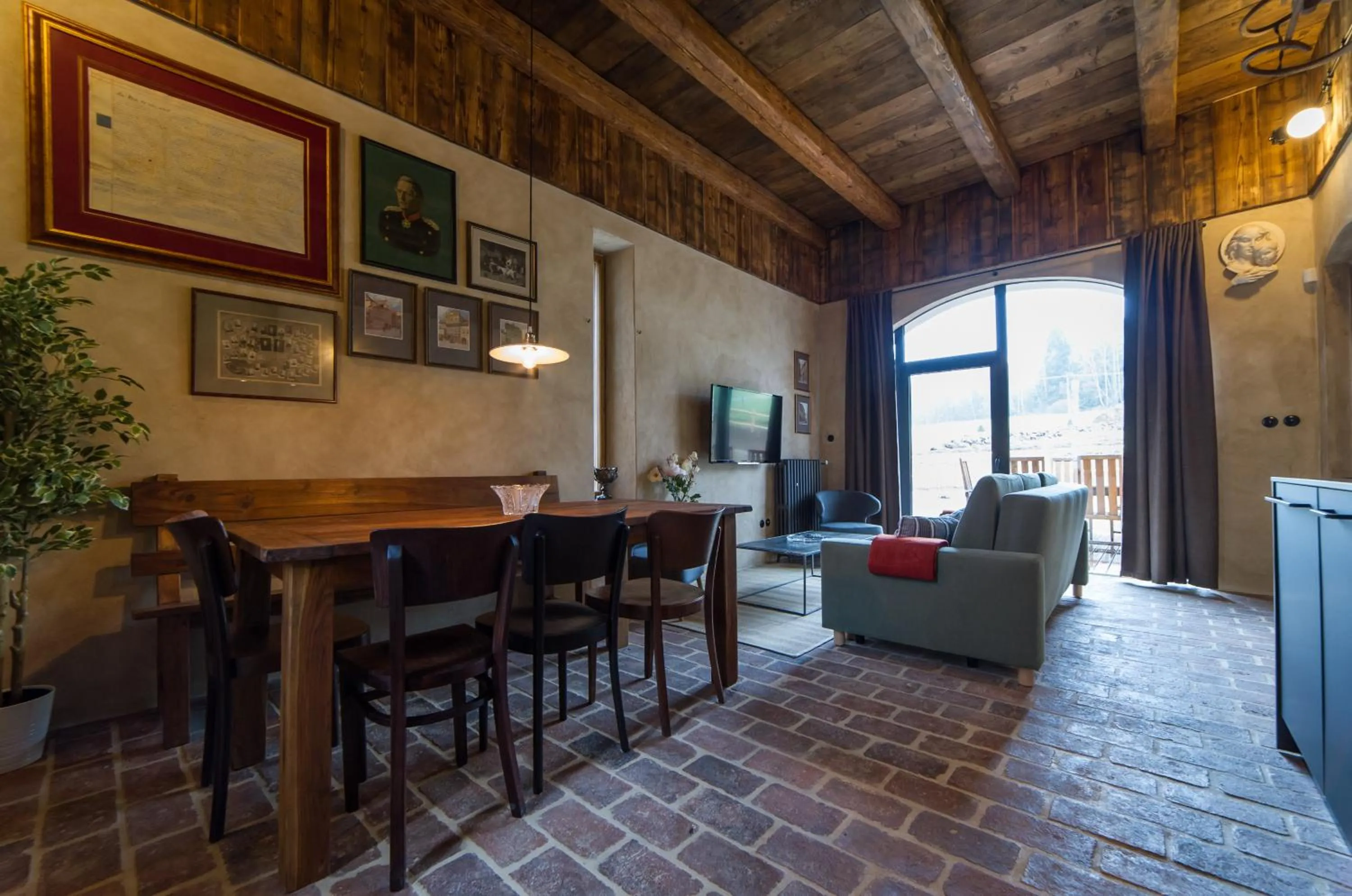 Dining area in Aparthotel & Wellness Knížecí cesta