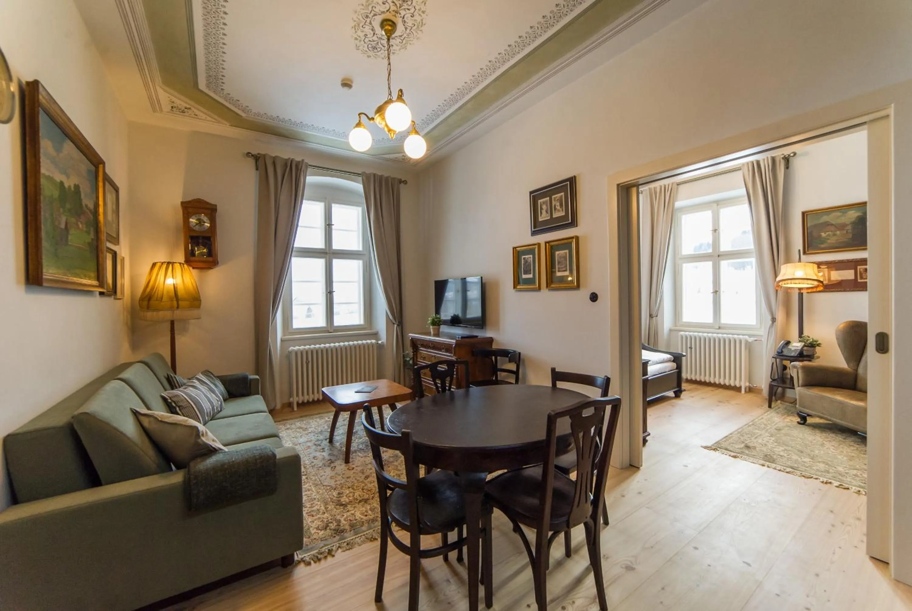 Living room in Aparthotel & Wellness Knížecí cesta