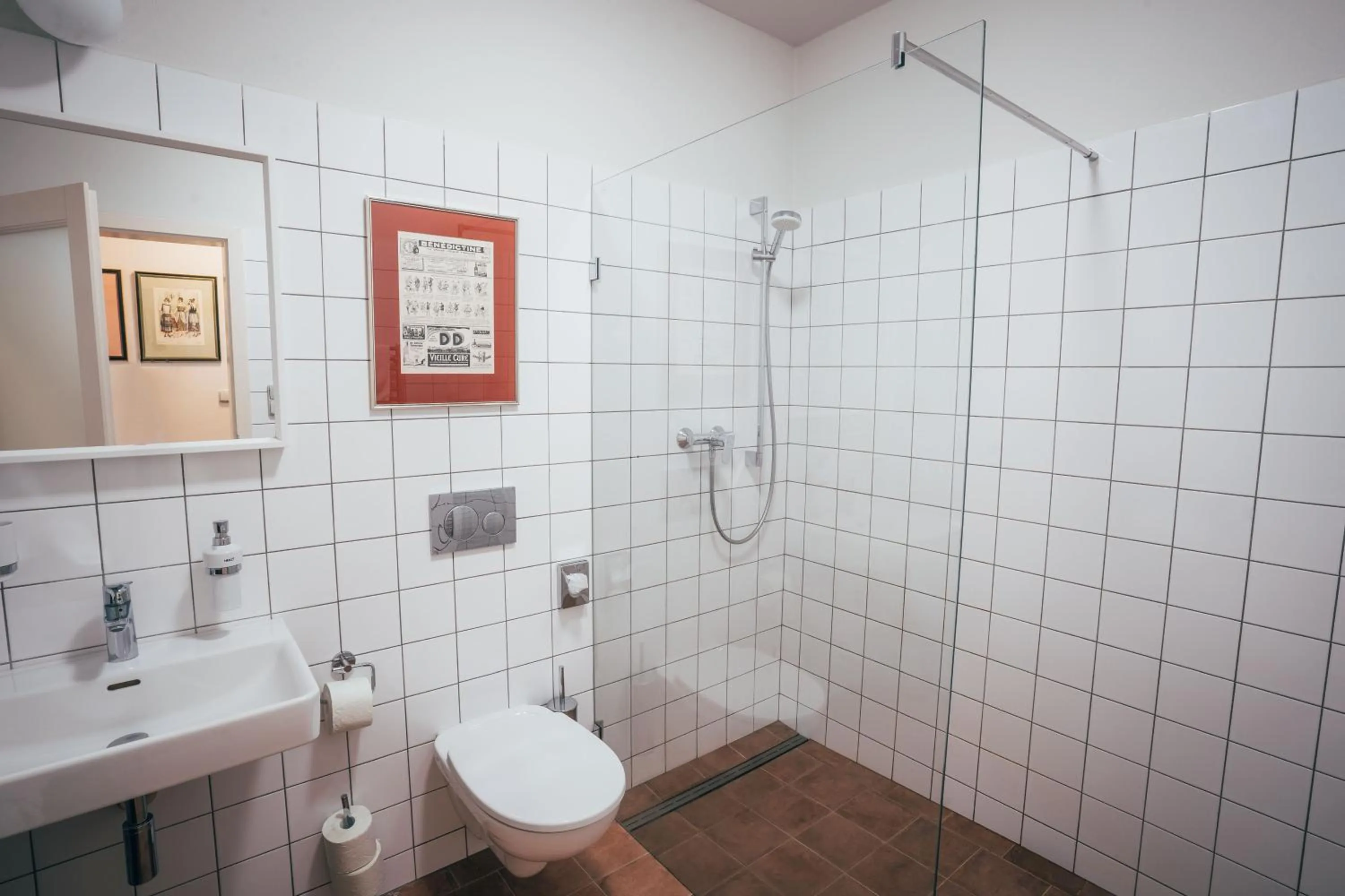 Shower in Aparthotel & Wellness Knížecí cesta