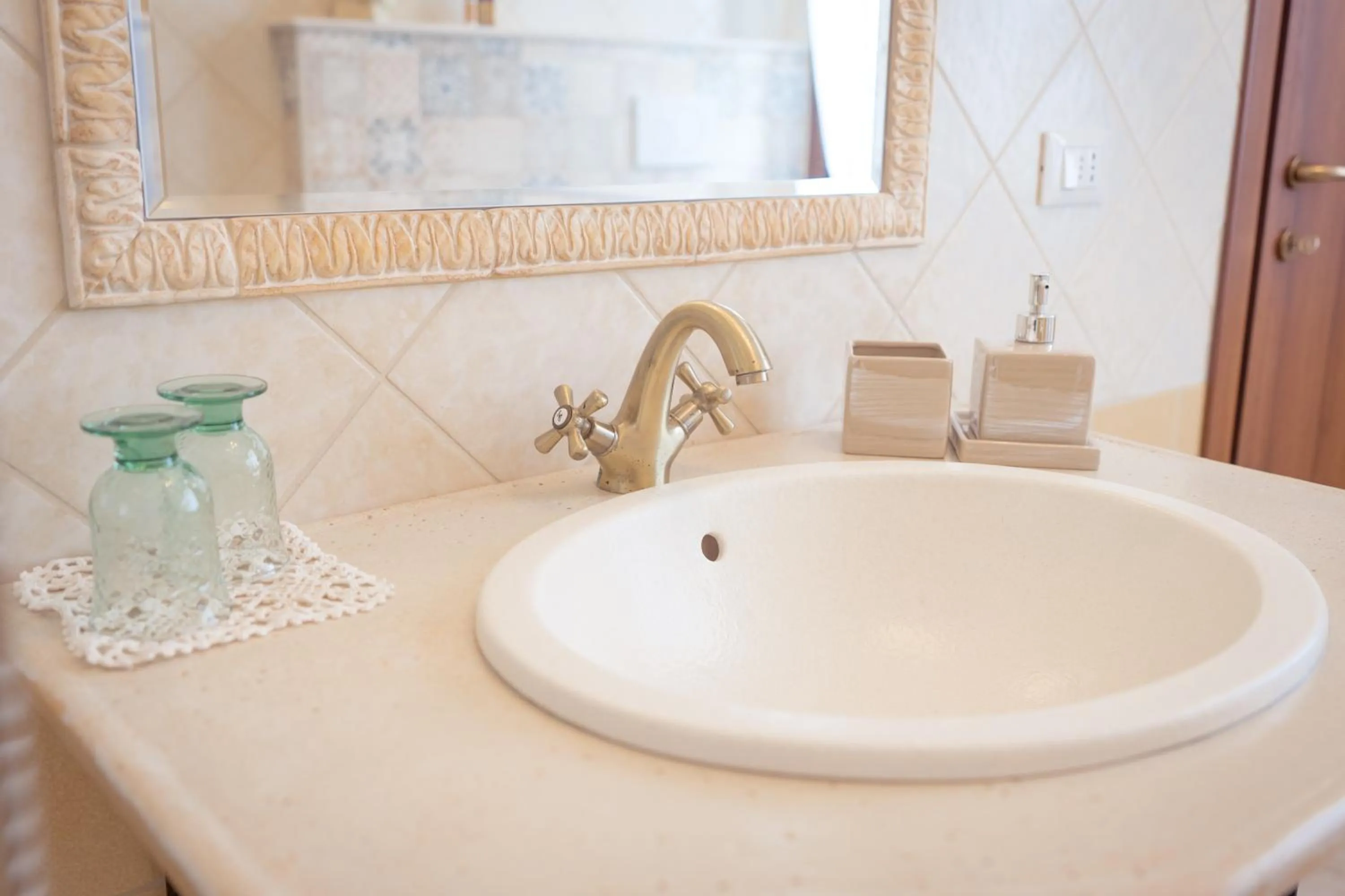 Bathroom in AgriB&B Corte Burchio