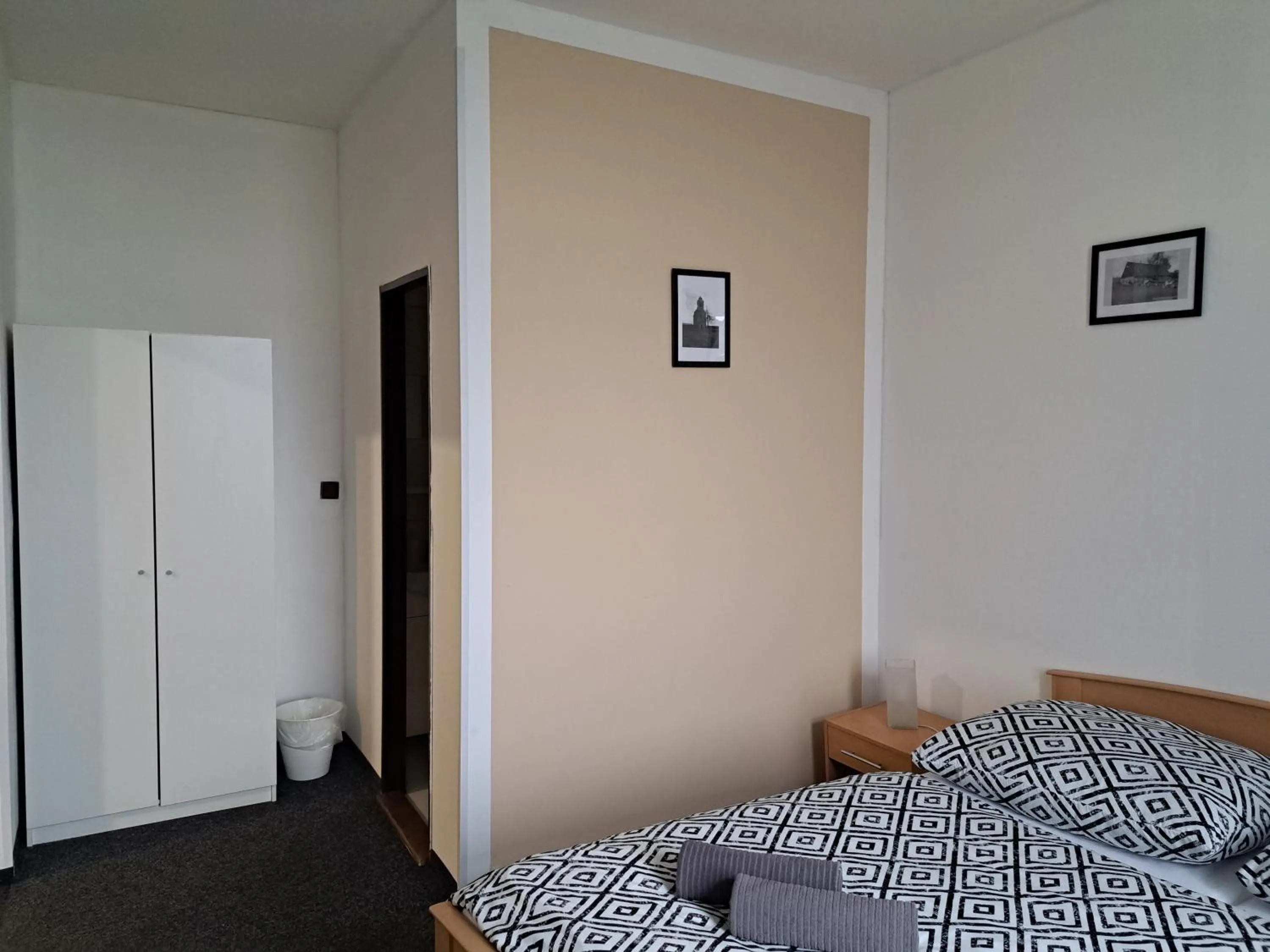 Bedroom, Bed in Pension U Johnů