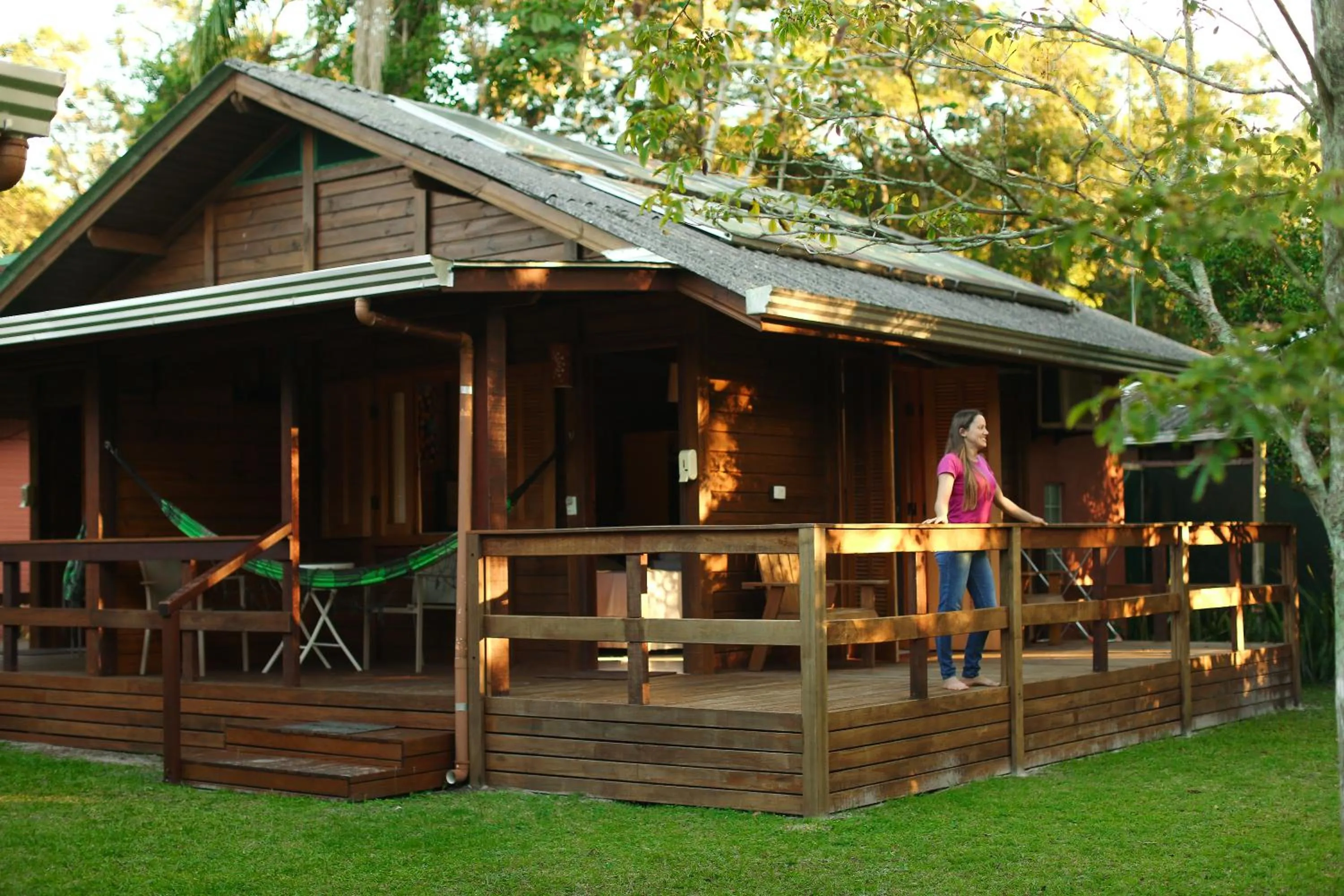 Patio in Pousada Plancton