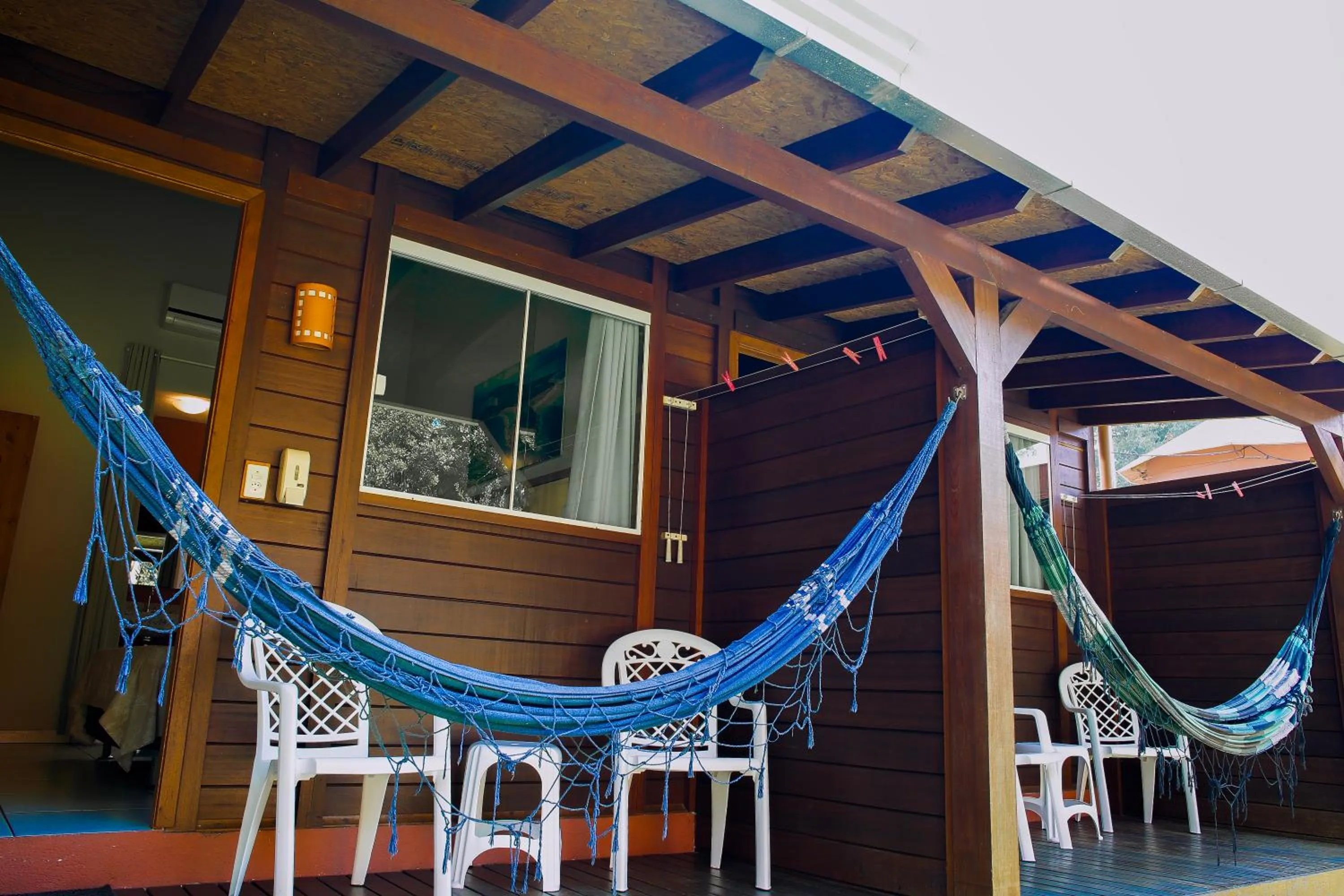 Patio in Pousada Plancton