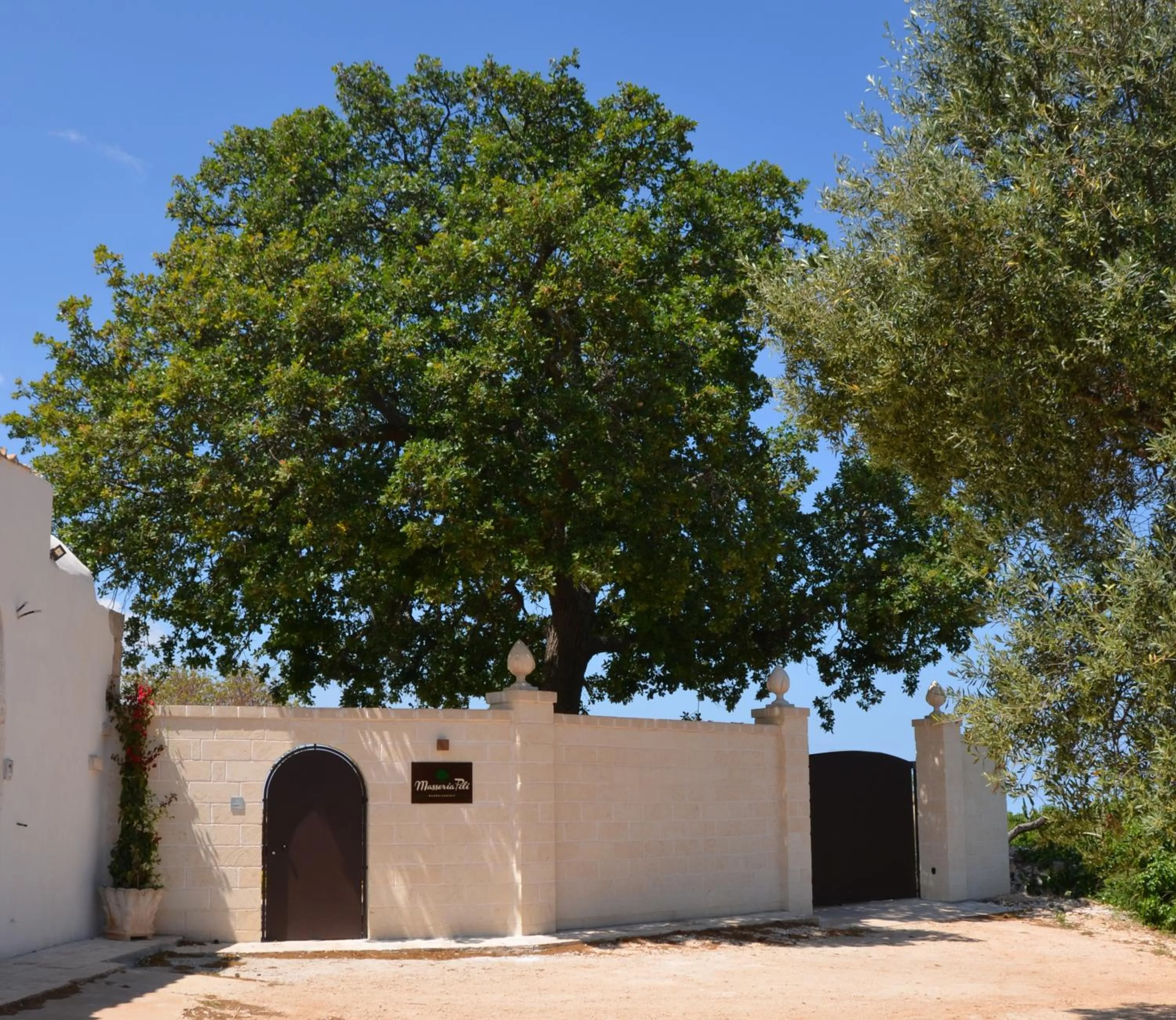 Facade/entrance in Masseria Poli Country House