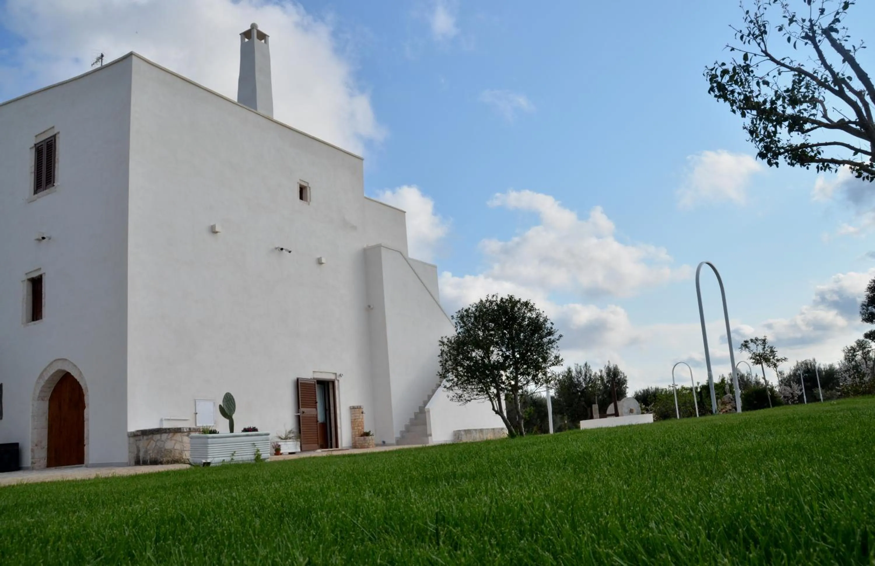 Garden in Masseria Poli Country House