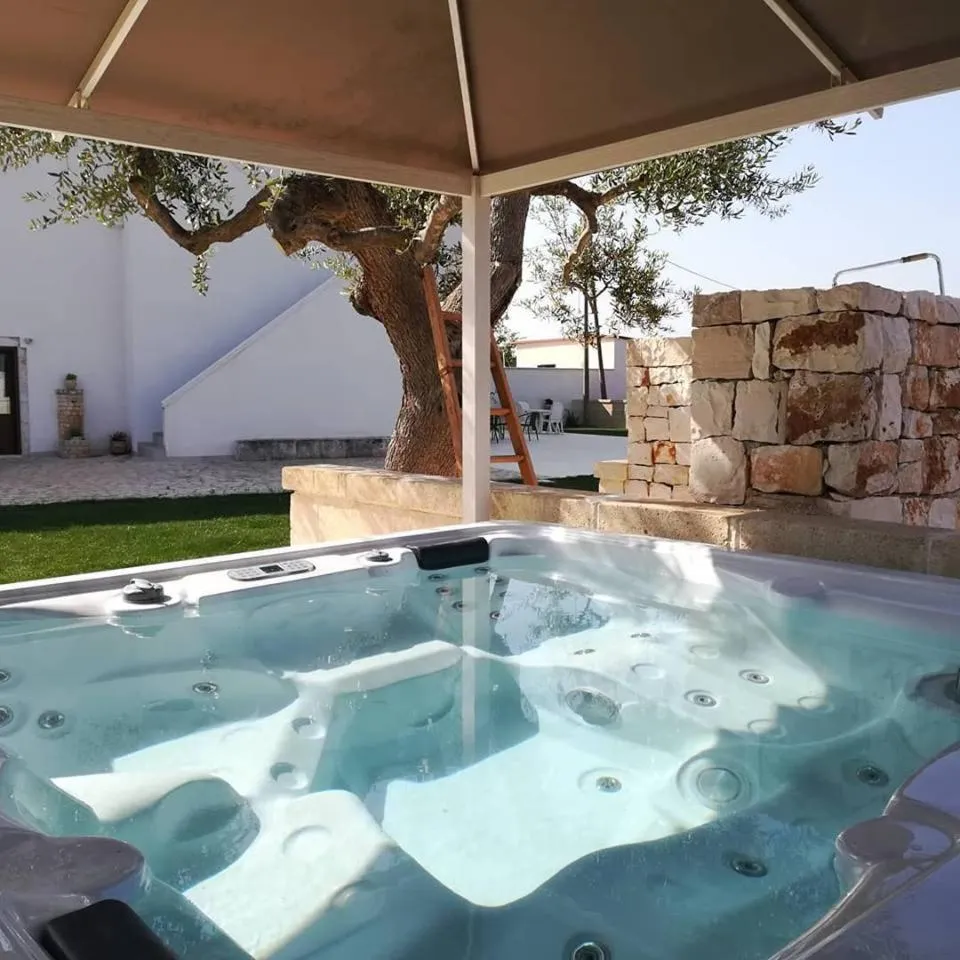 Garden in Masseria Poli Country House