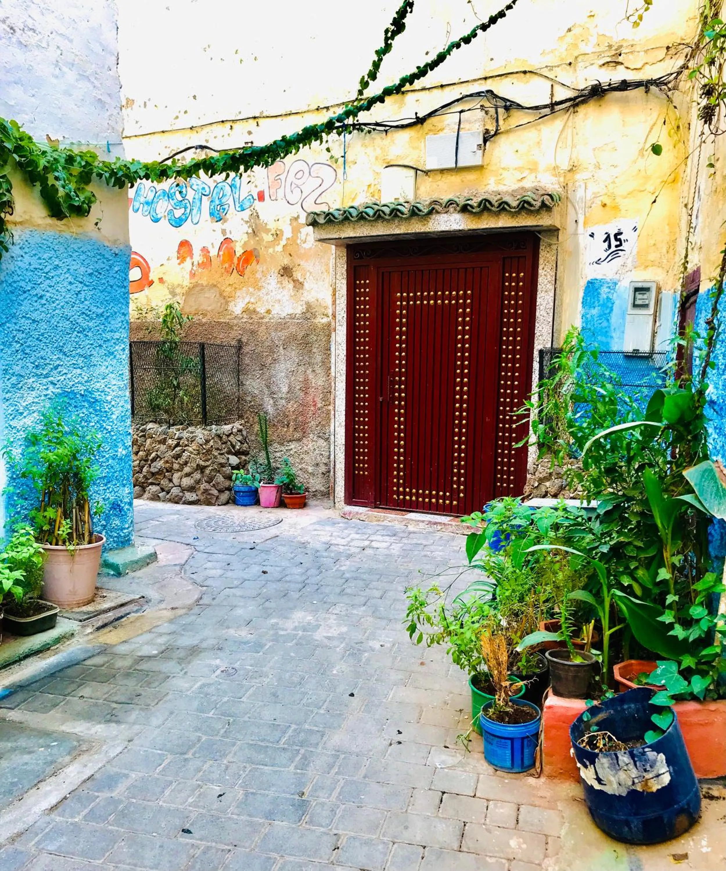 Facade/entrance in la Kasbah salam
