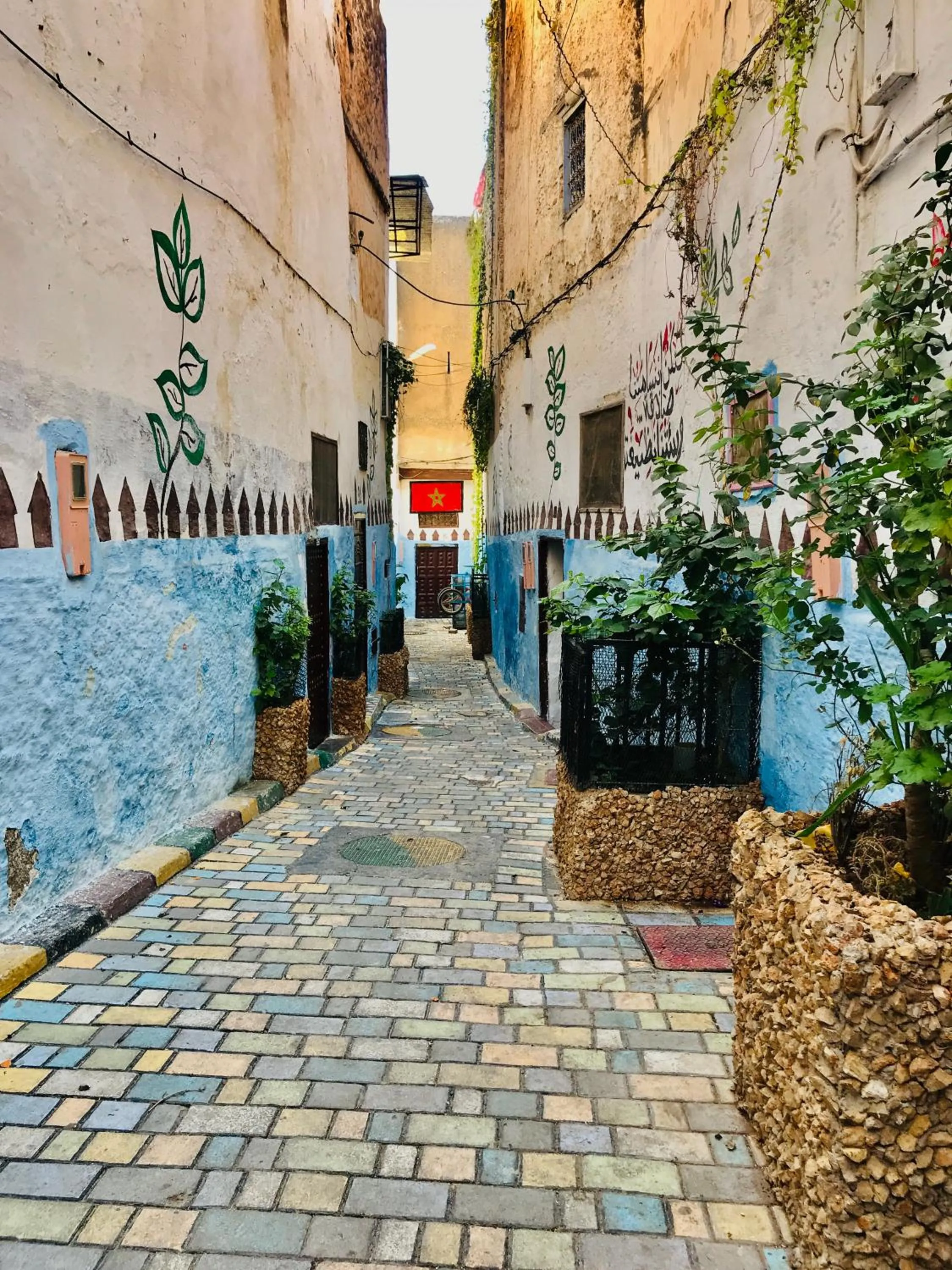 Street view in la Kasbah salam