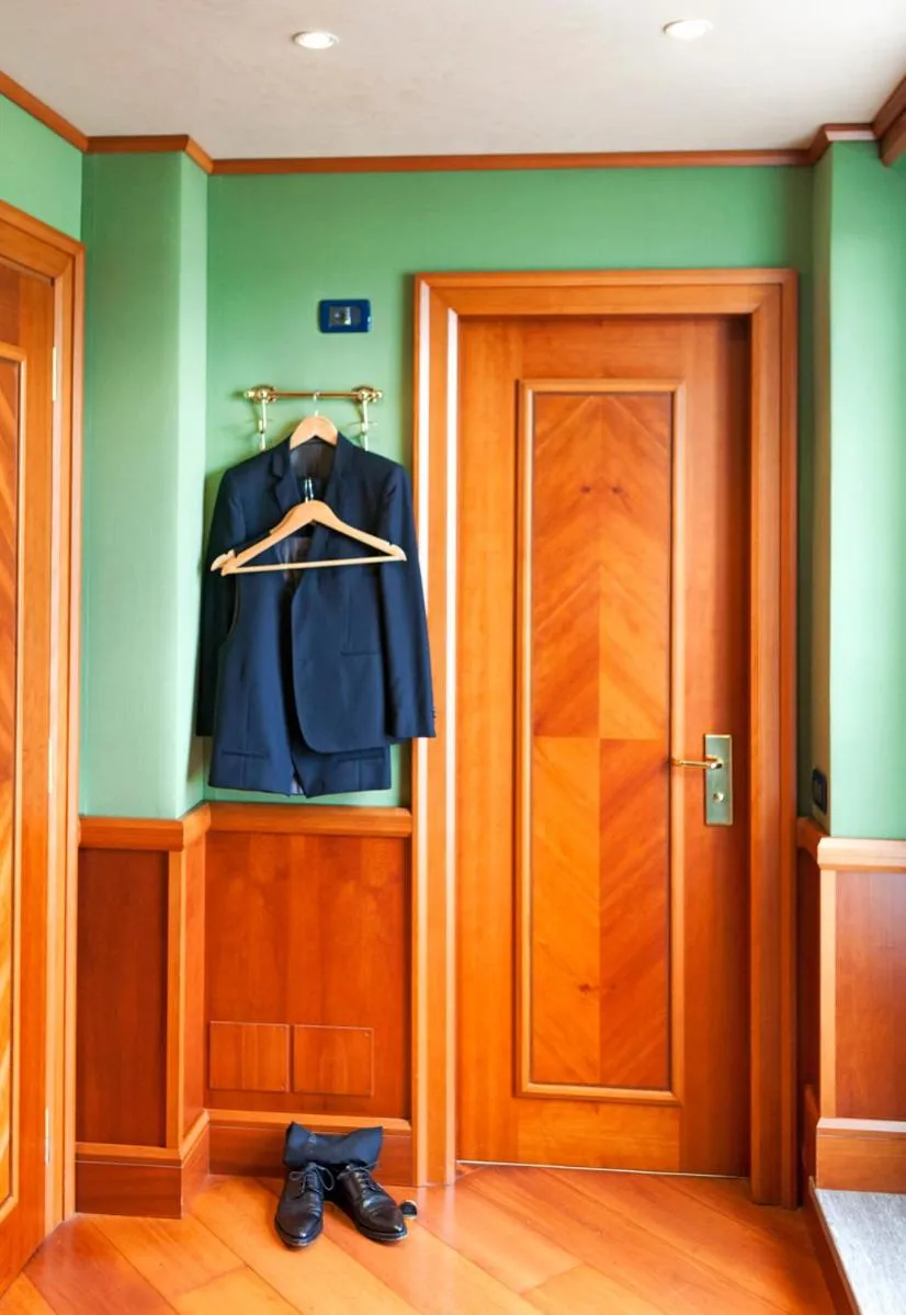 Decorative detail in Arosio Hotel