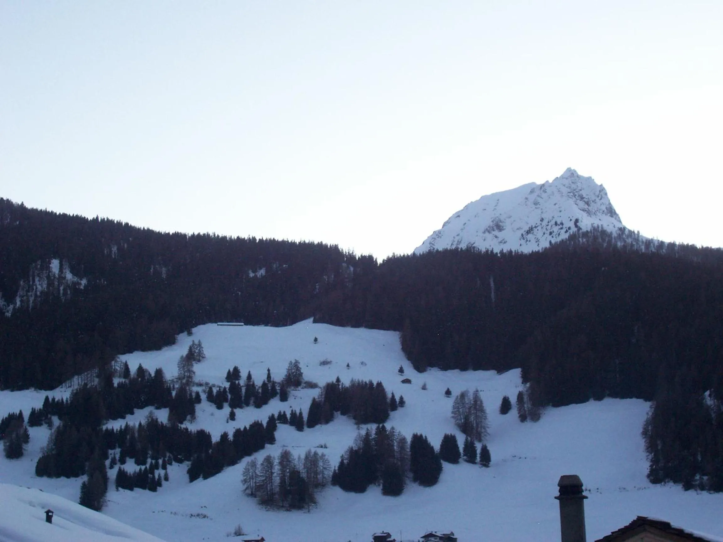 Natural landscape in Hôtel du Gd-St-Bernard