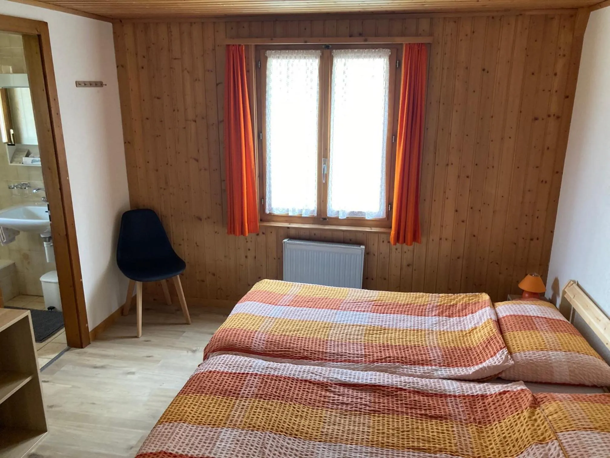 Bed in Hôtel du Gd-St-Bernard