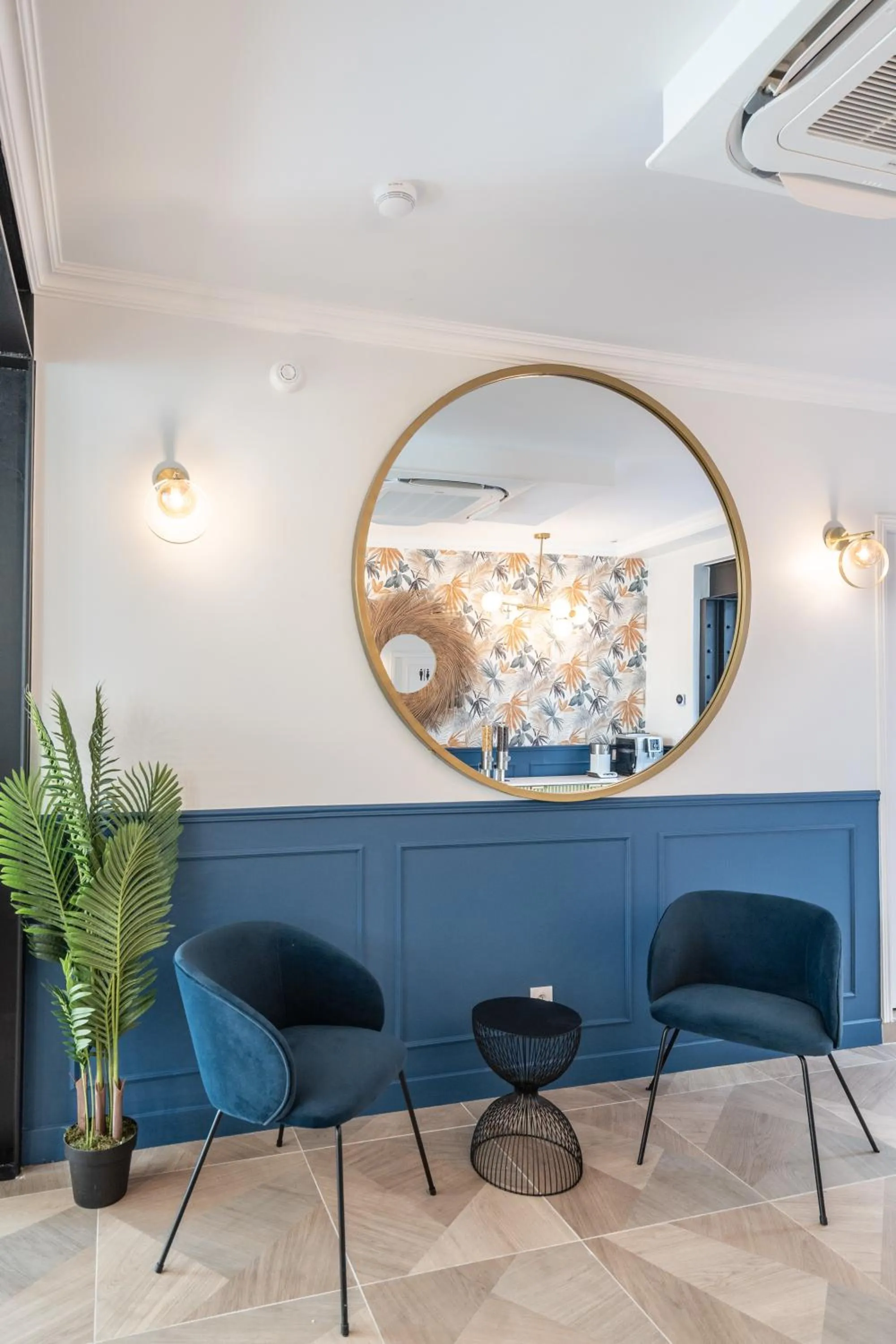 Seating area in District Nation