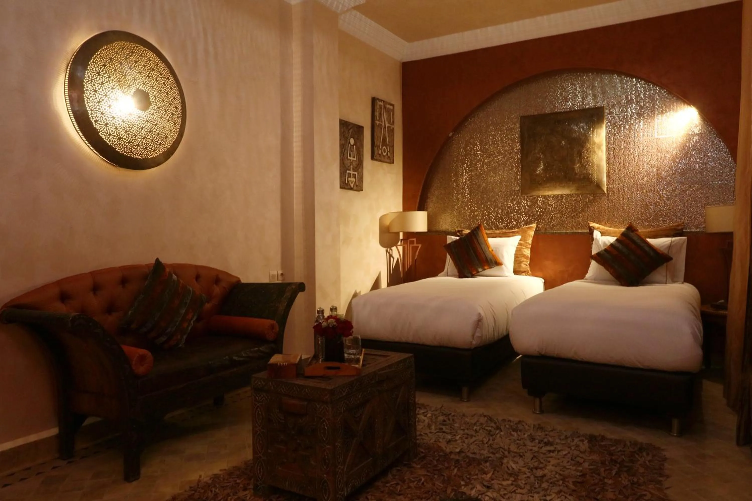 Photo of the whole room, Bed in Riad Andallaspa