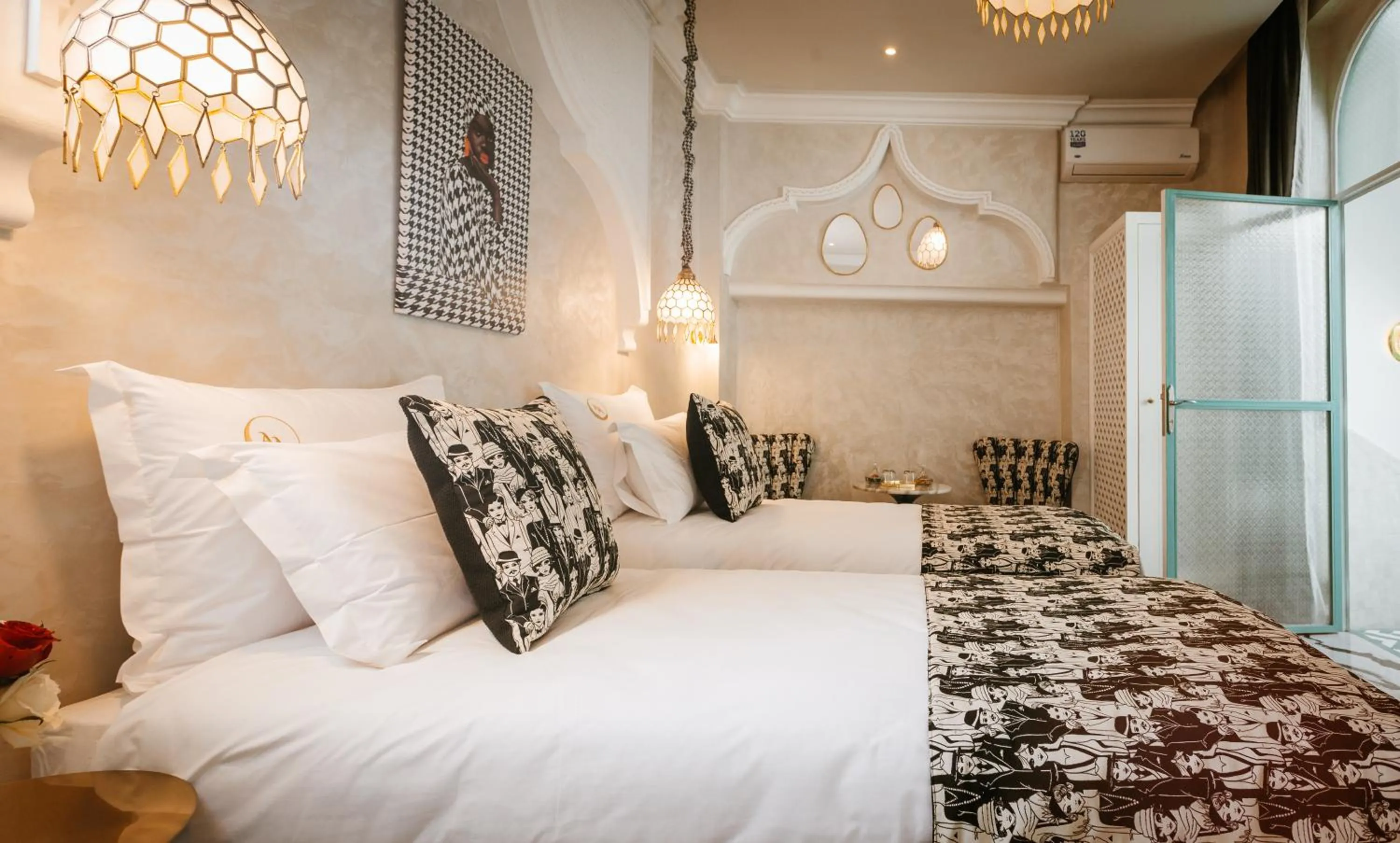 Bedroom, Bed in Riad Andallaspa