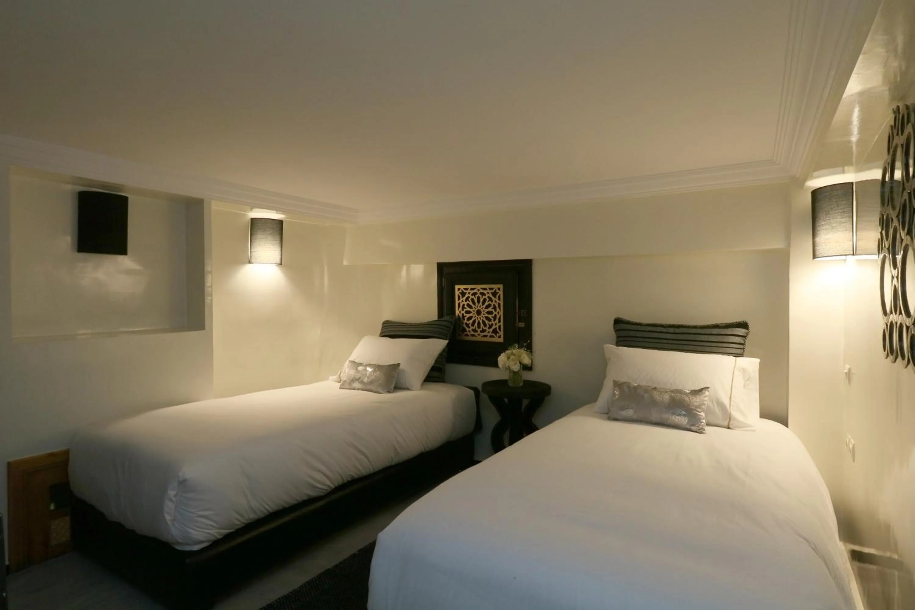 Living room, Bed in Riad Andallaspa