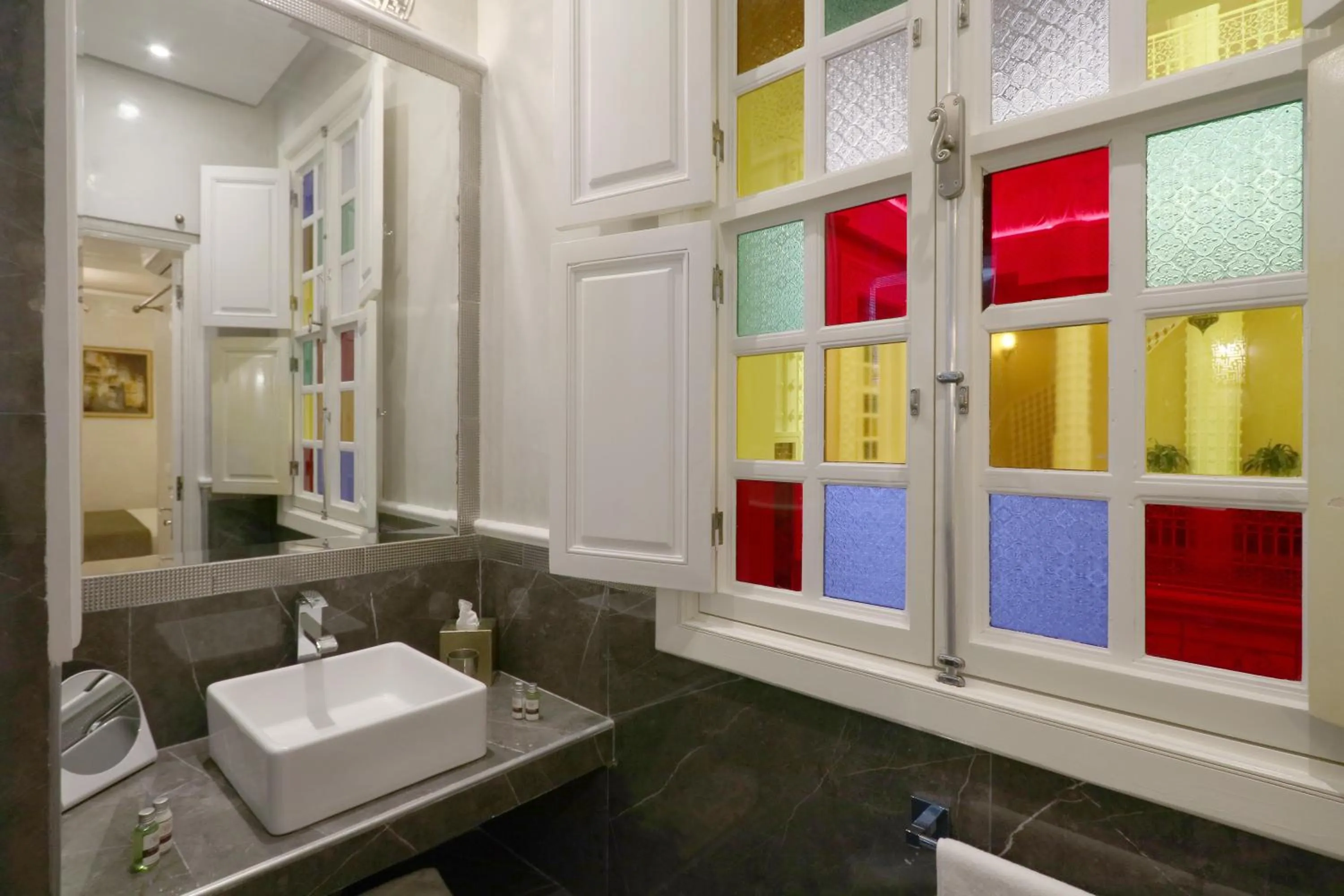 Bathroom in Riad Andallaspa