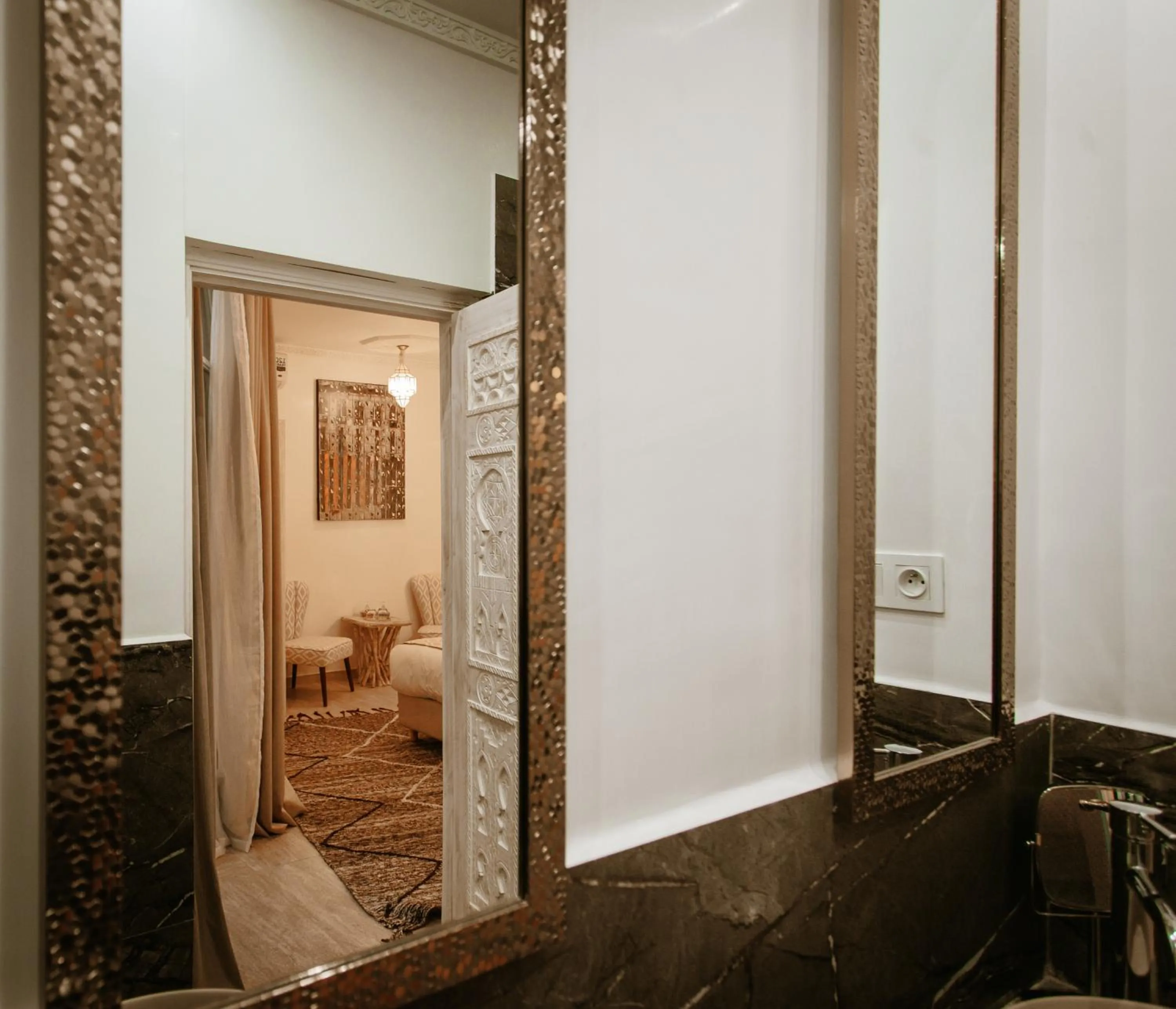 Bathroom in Riad Andallaspa