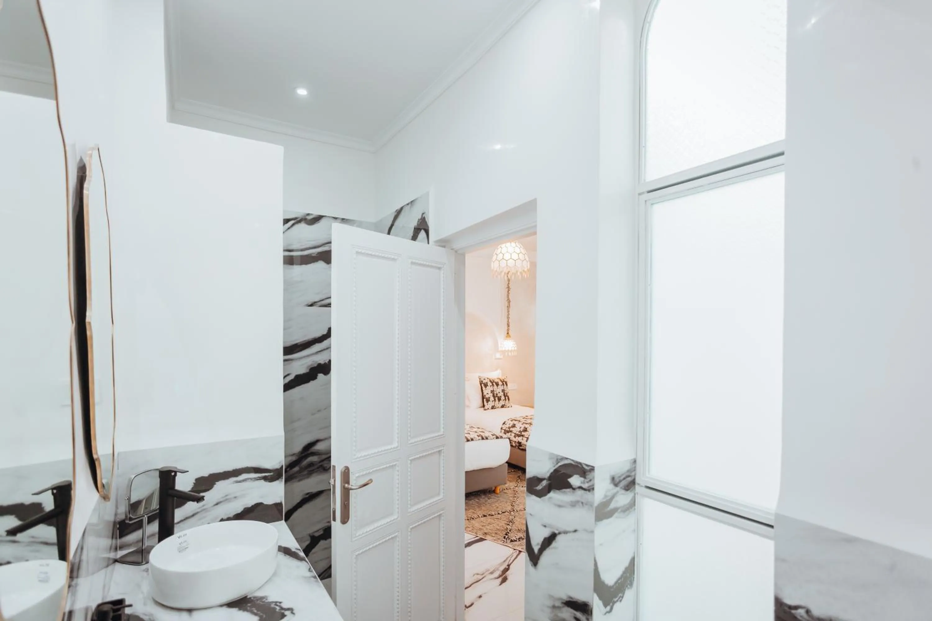 Bathroom in Riad Andallaspa