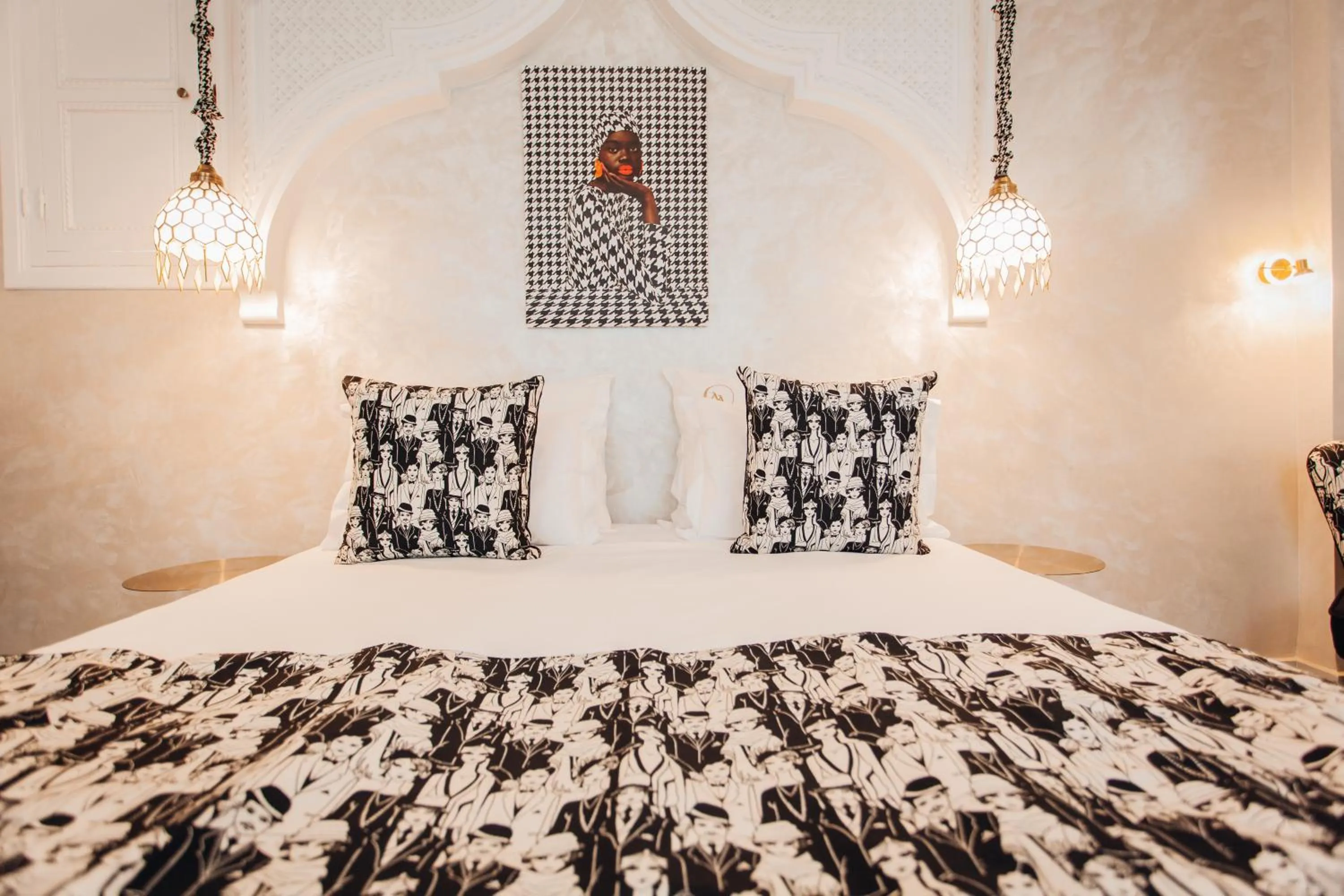 Bedroom, Bed in Riad Andallaspa