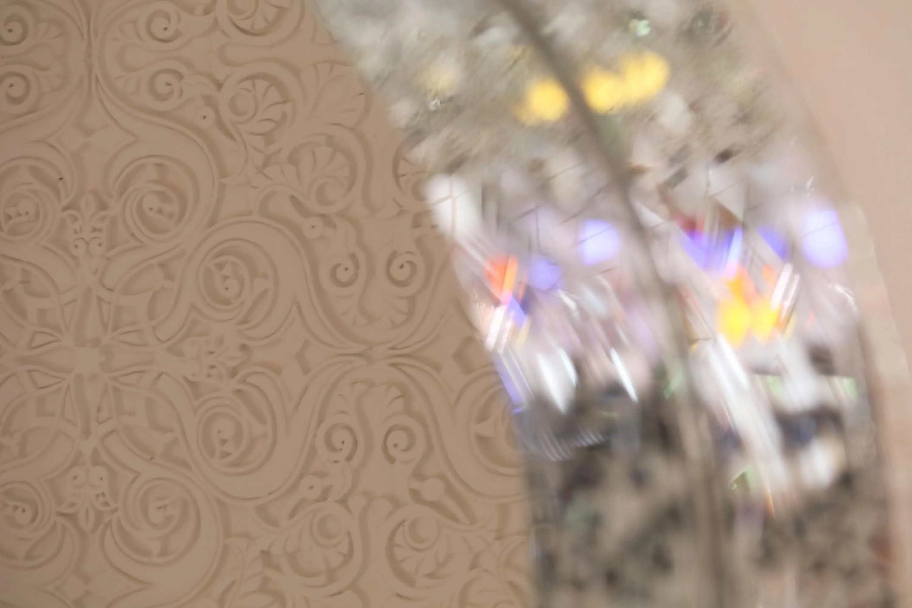 Decorative detail in Riad Andallaspa