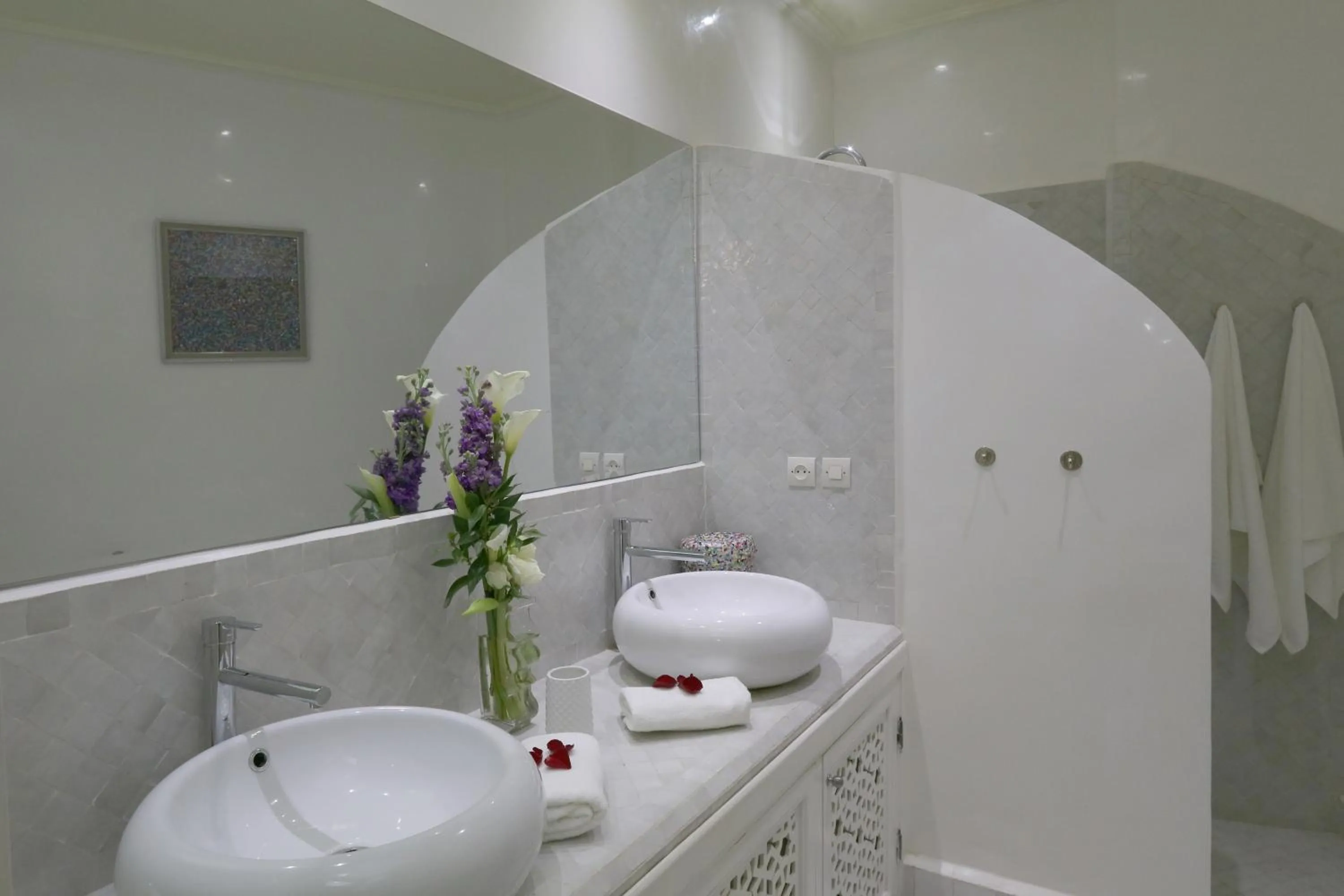 Shower in Riad Andallaspa