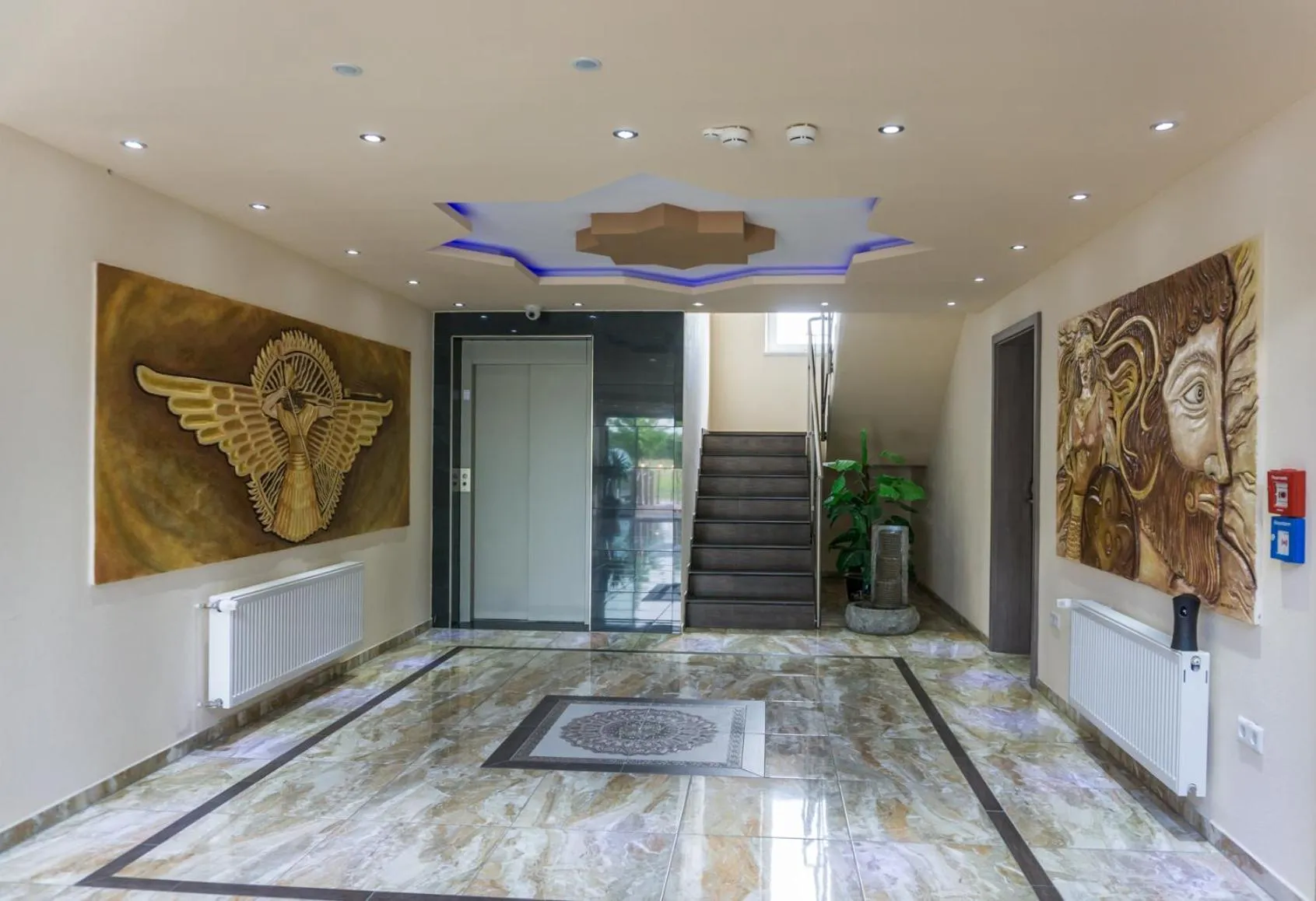 Lobby or reception in Hotel Babylon am Europa-Park