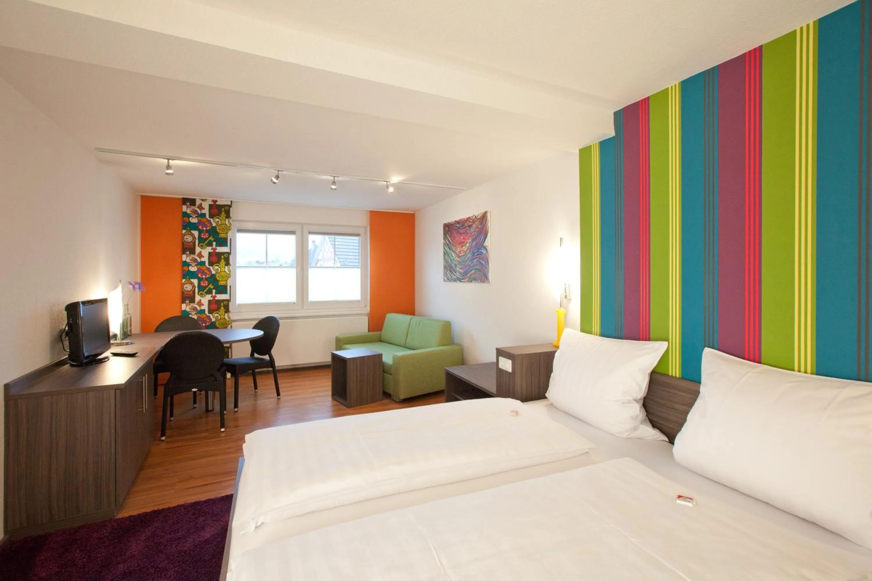 Photo of the whole room, Bed in B&B Appartements Bischof & Bürk GbR