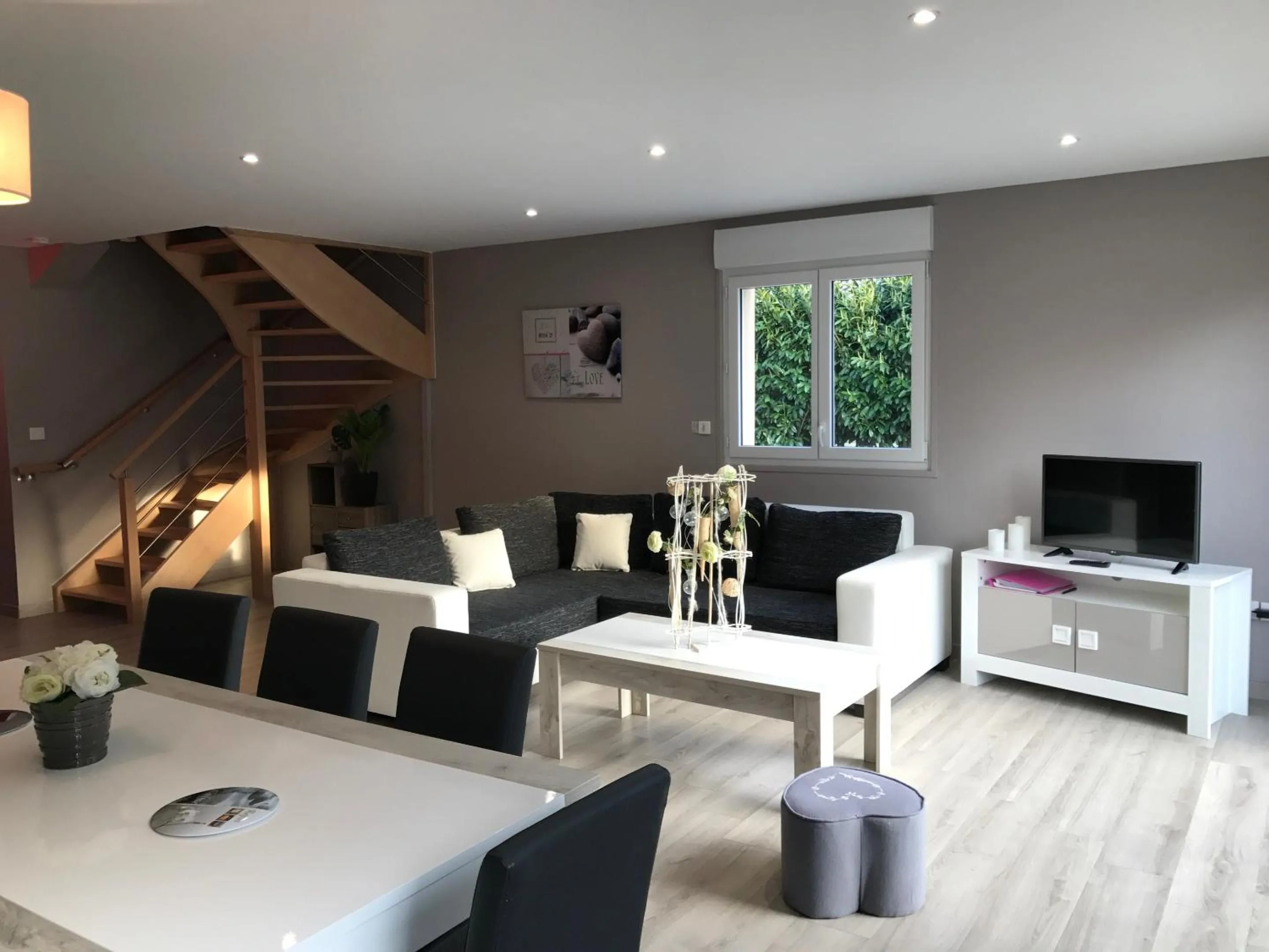 Living room in Villa Cheveux d'Anges à Merlimont