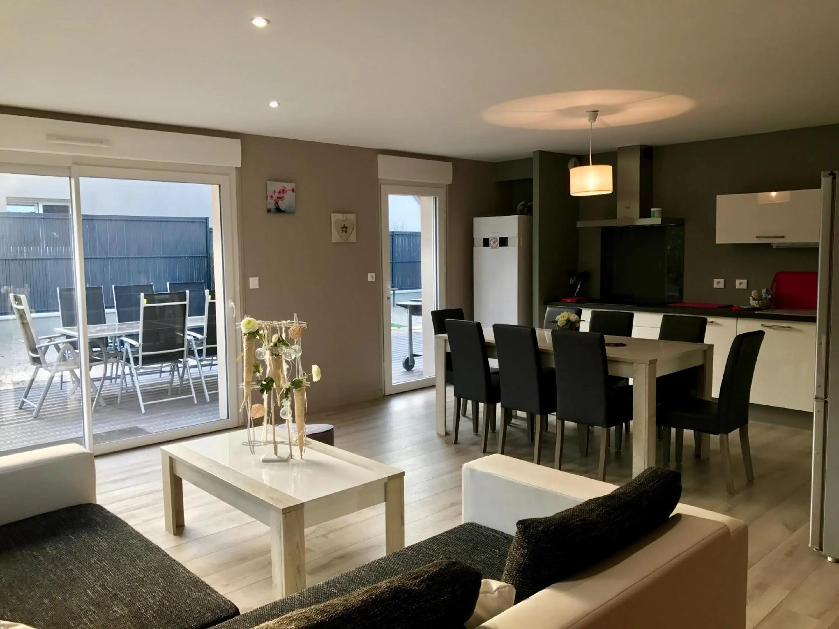 Living room in Villa Cheveux d'Anges à Merlimont