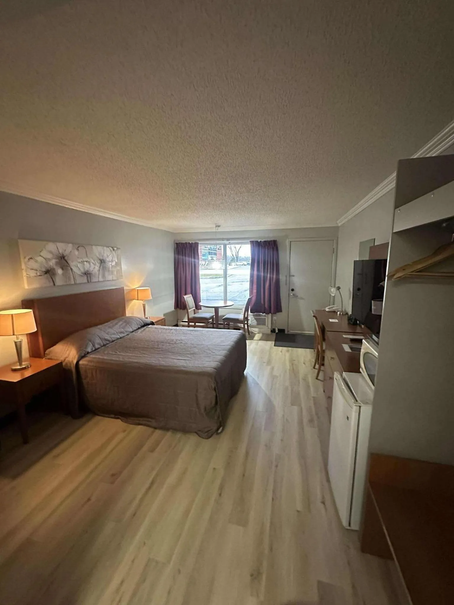 Bed in Hôtel Motel Le Voyageur