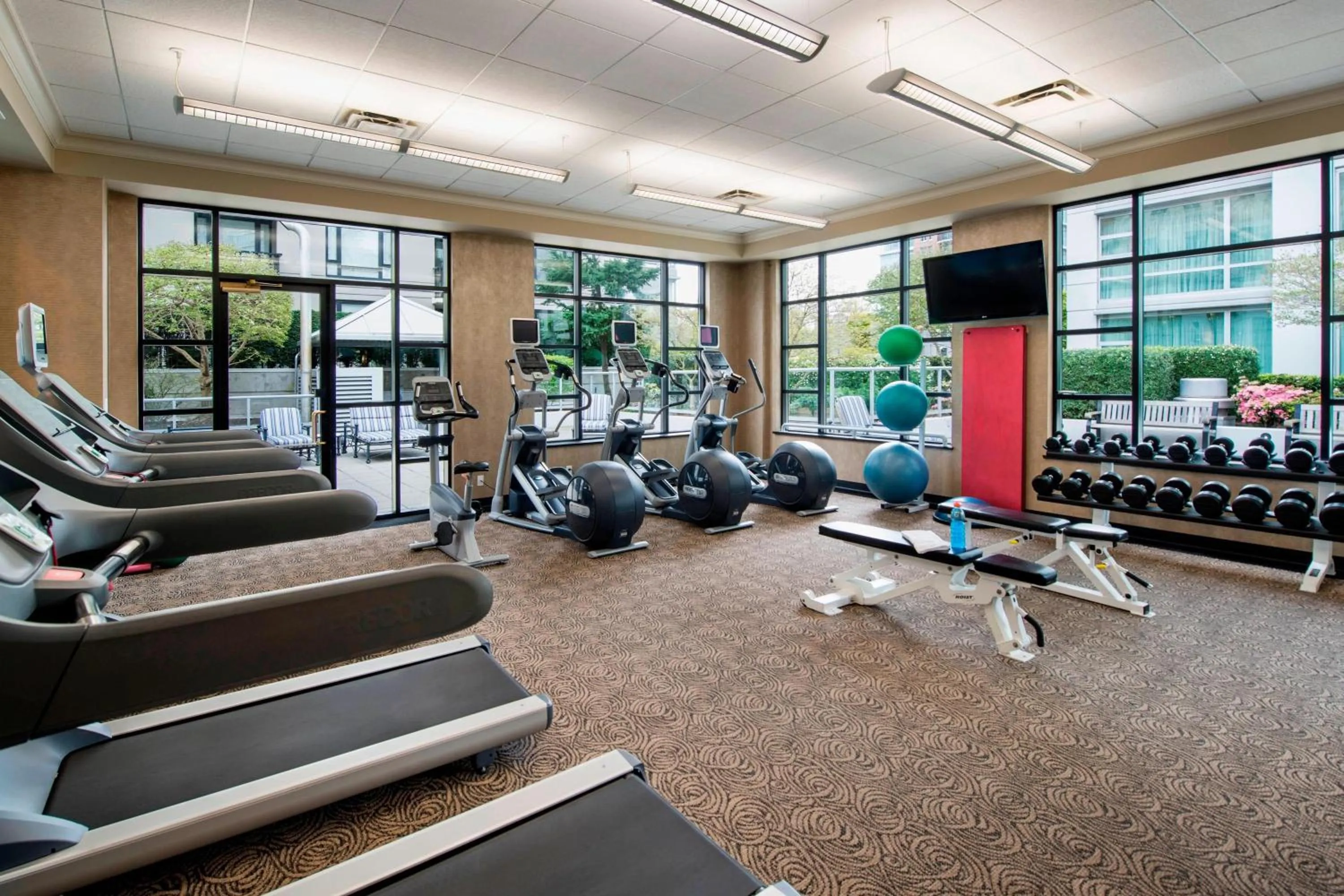 Fitness centre/facilities in Victoria Marriott Inner Harbour