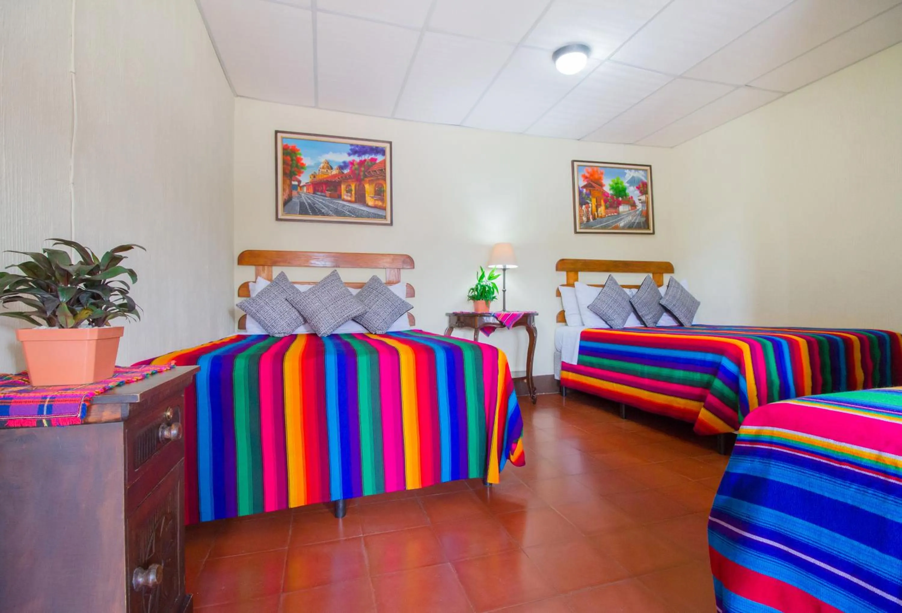 Bed in Posada Doña Luisa