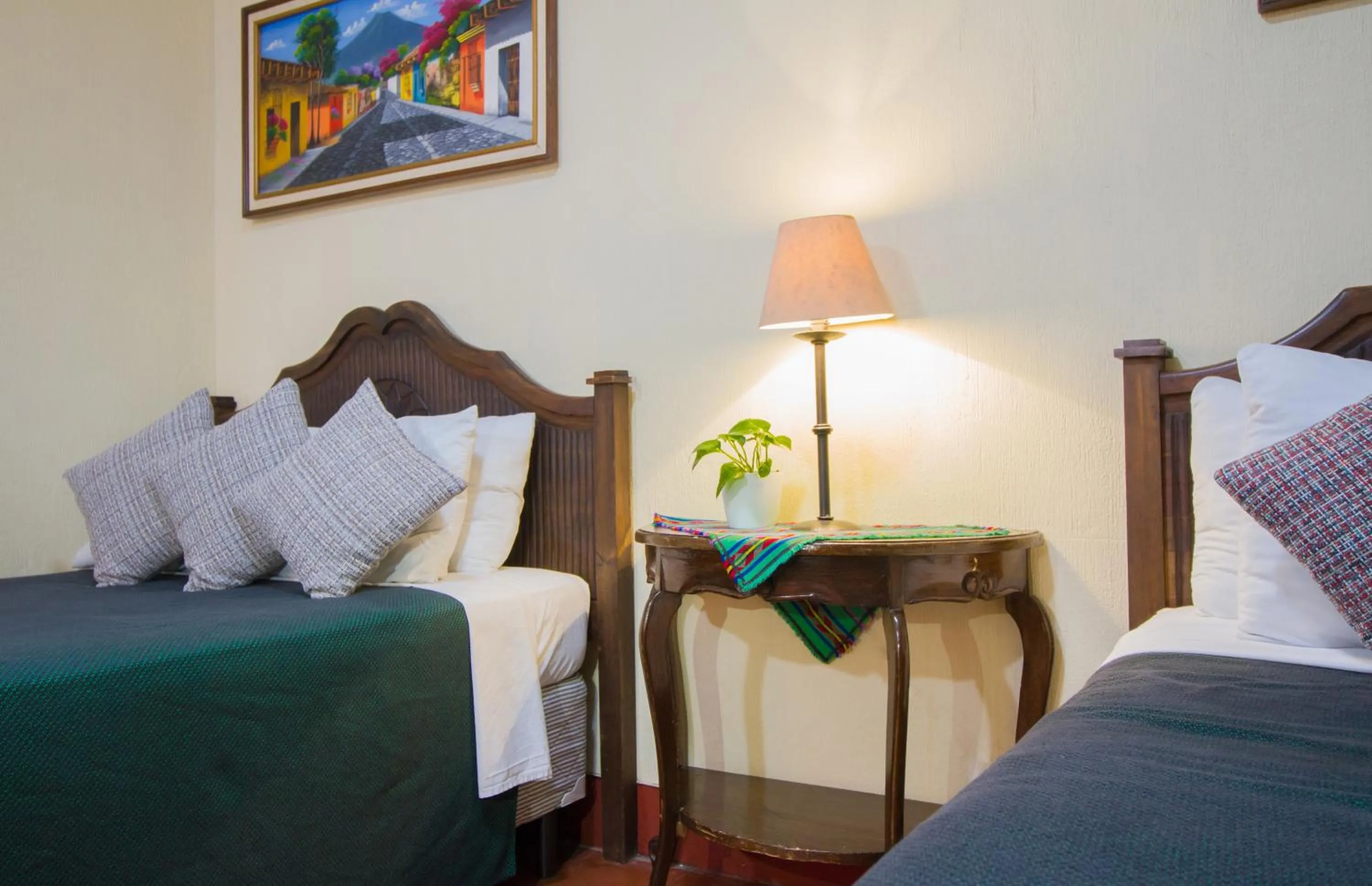 Bed in Posada Doña Luisa