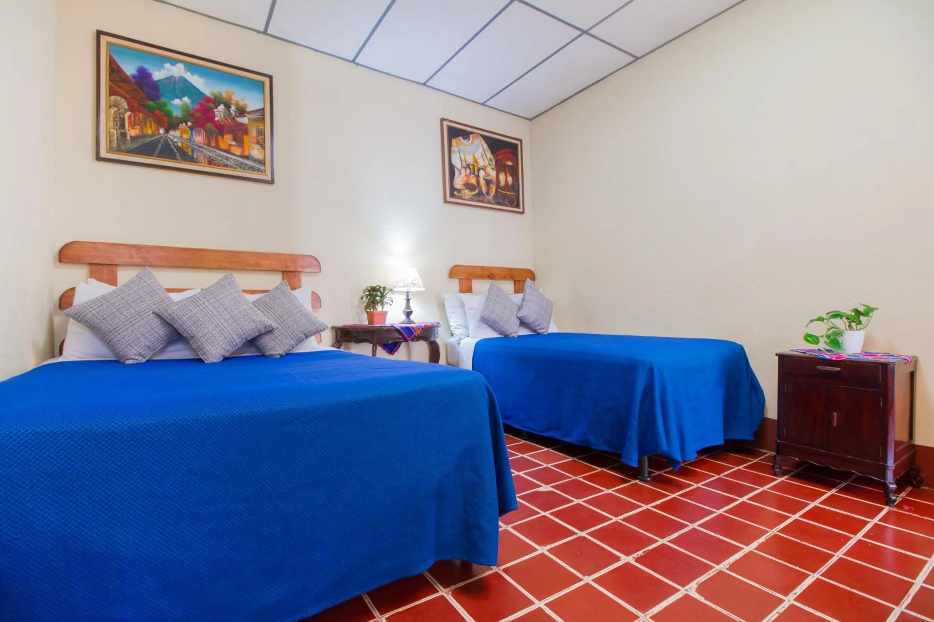 Bed in Posada Doña Luisa