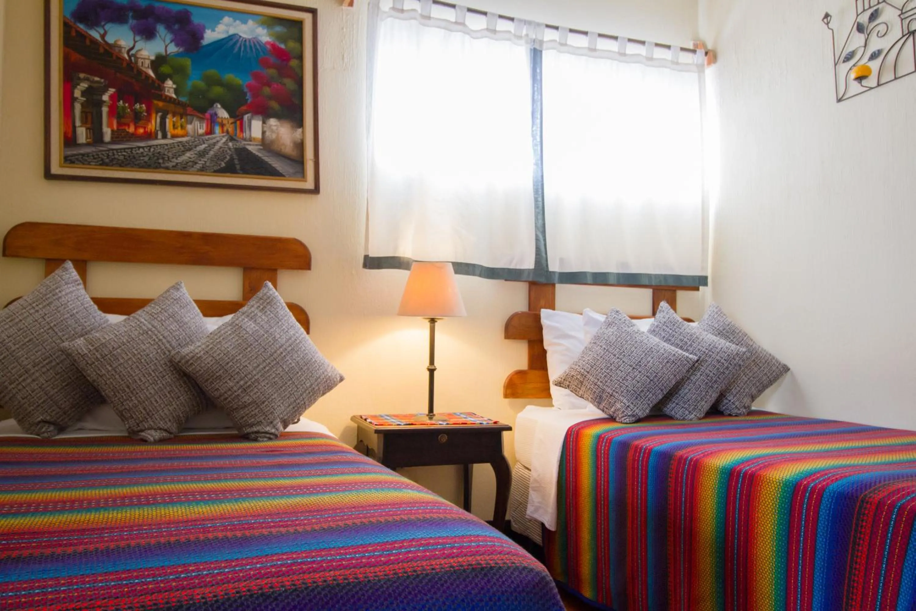 Bed in Posada Doña Luisa