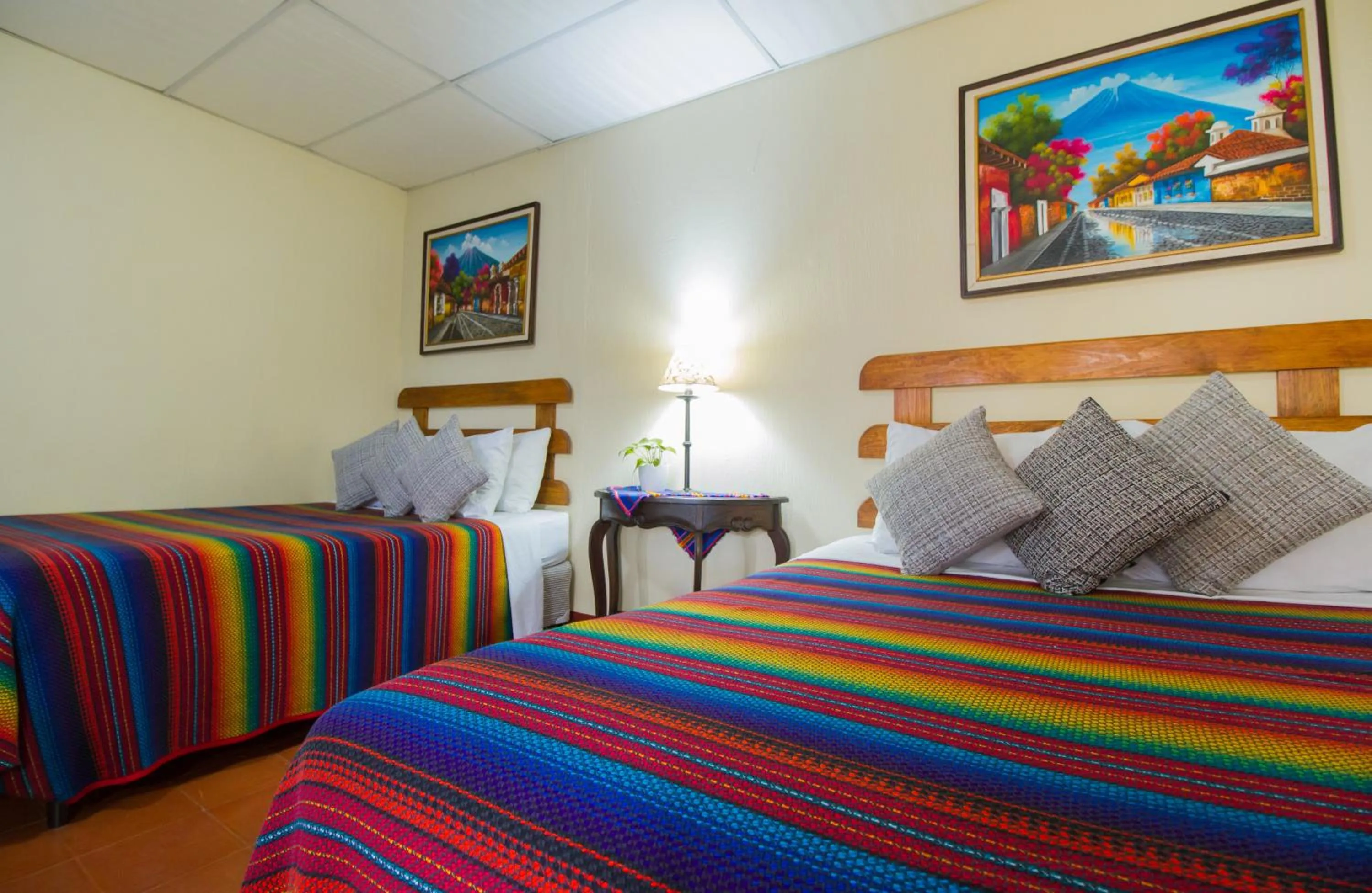 Bed in Posada Doña Luisa