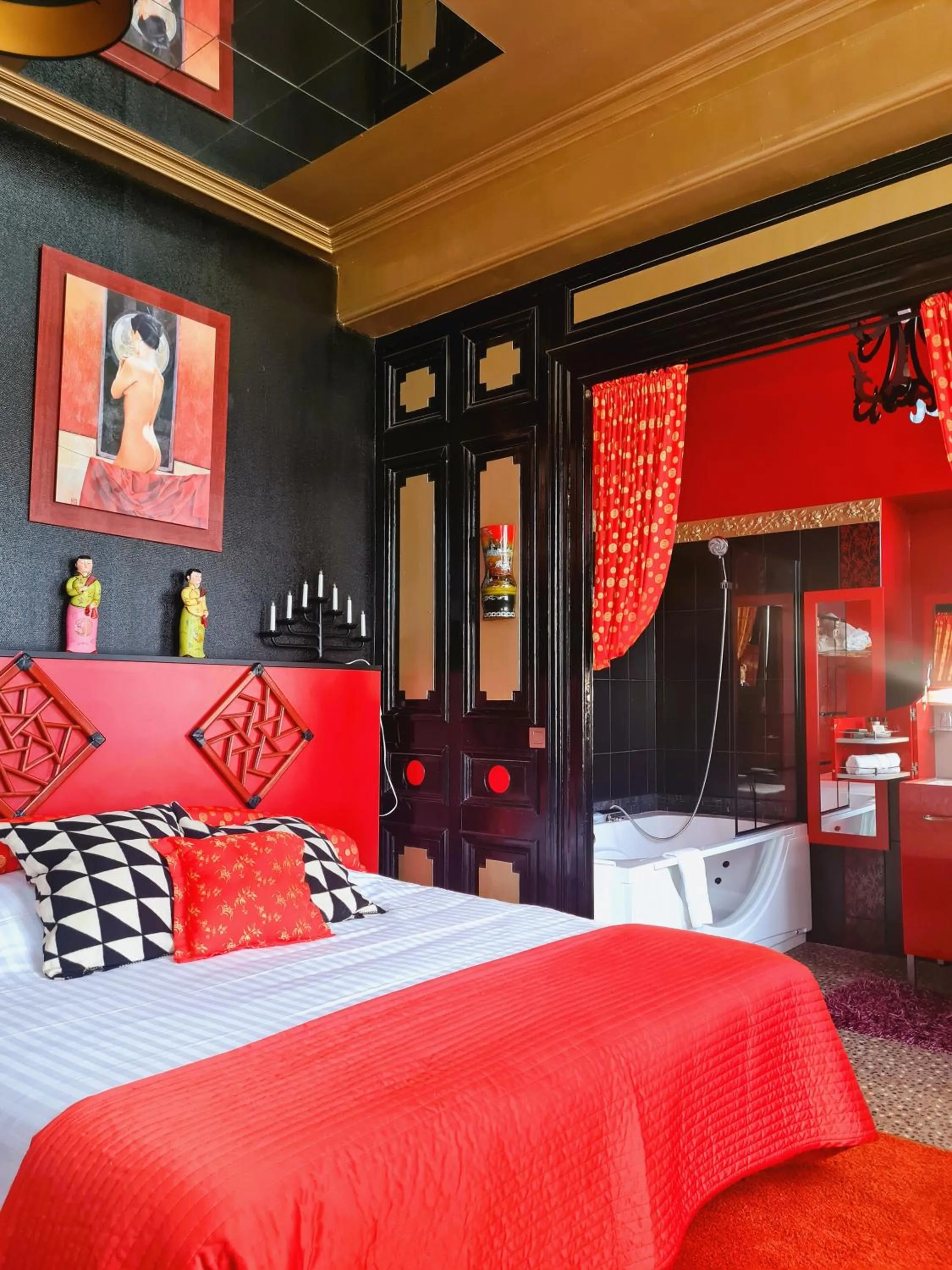 Bed in Châtellerie De Schoebeque